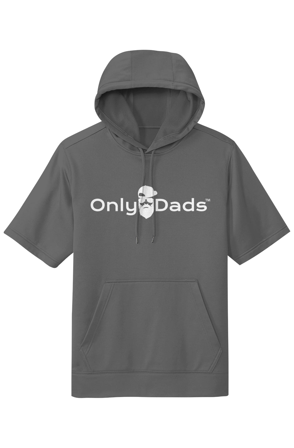 Only Dads Short Sleeve Hoodie - White Logo - Only Dads USA - APQ - 5192827S5A1
