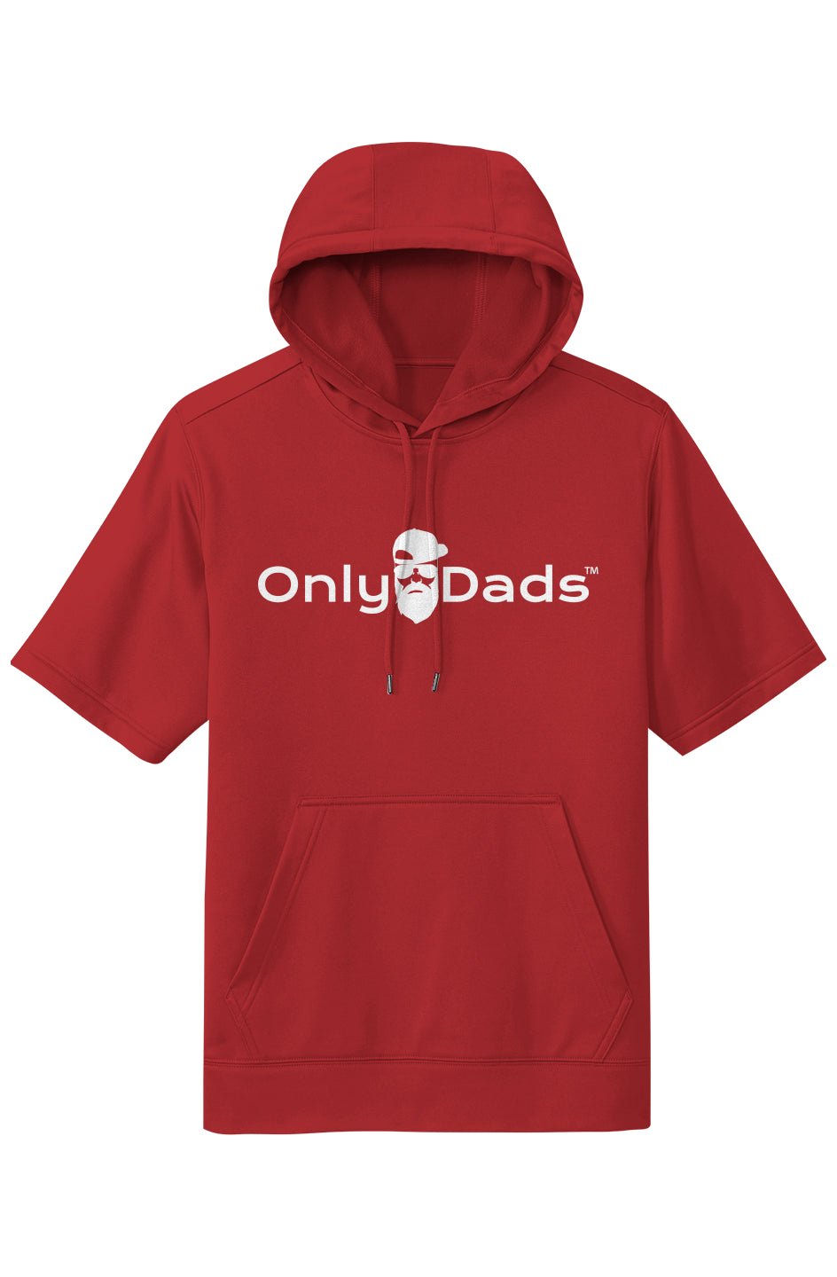 Only Dads Short Sleeve Hoodie - White Logo - Only Dads USA - APQ - 5192828S5A1