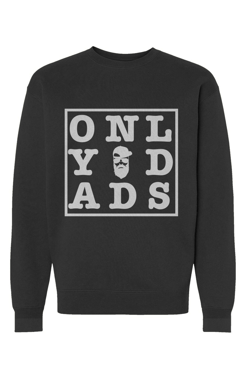 Heavyweight Crewneck - Only Dads Word Search - White - Only Dads USA - APQ - 5218704S5A1