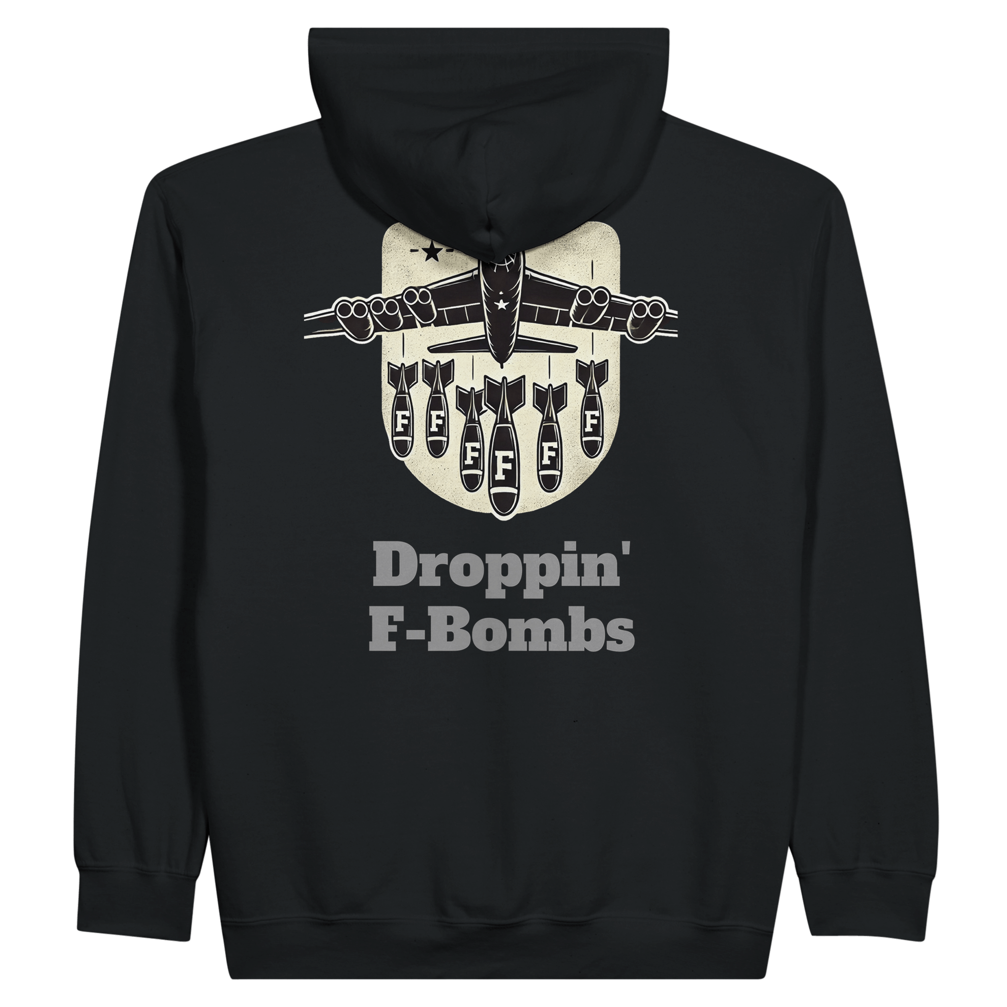 Droppin' F - Bombs Zip Hoodie - Only Dads - Only Dads USA - 1909b602 - e4c0 - 41a5 - 82ed - cd5a1a9abef2