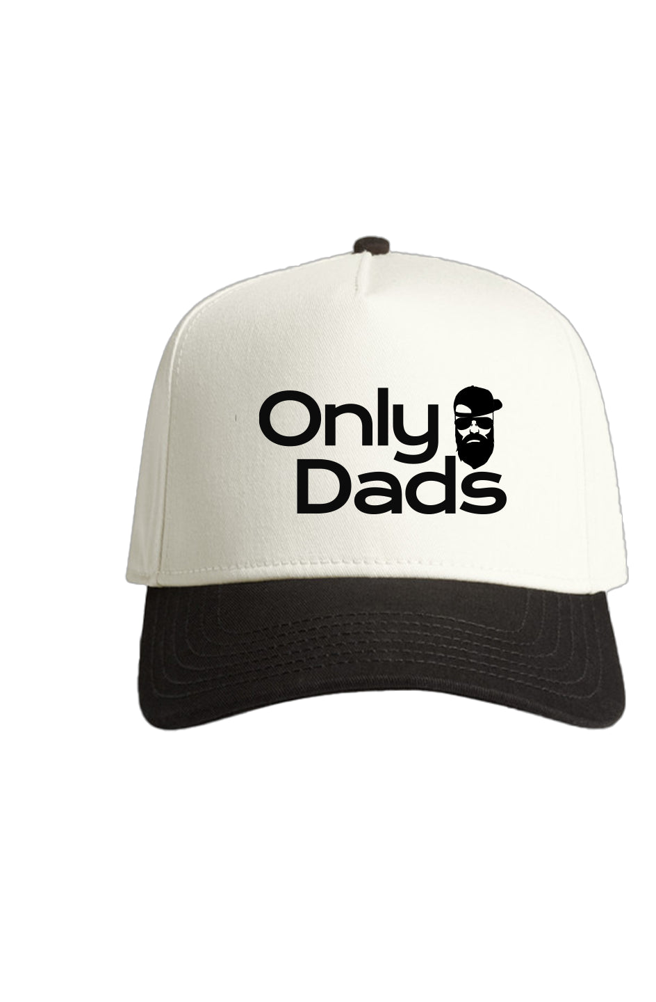 Only Dads Stacked Logo - Two - Tone Cap - Only Dads USA - APQ - 5419777S34A1