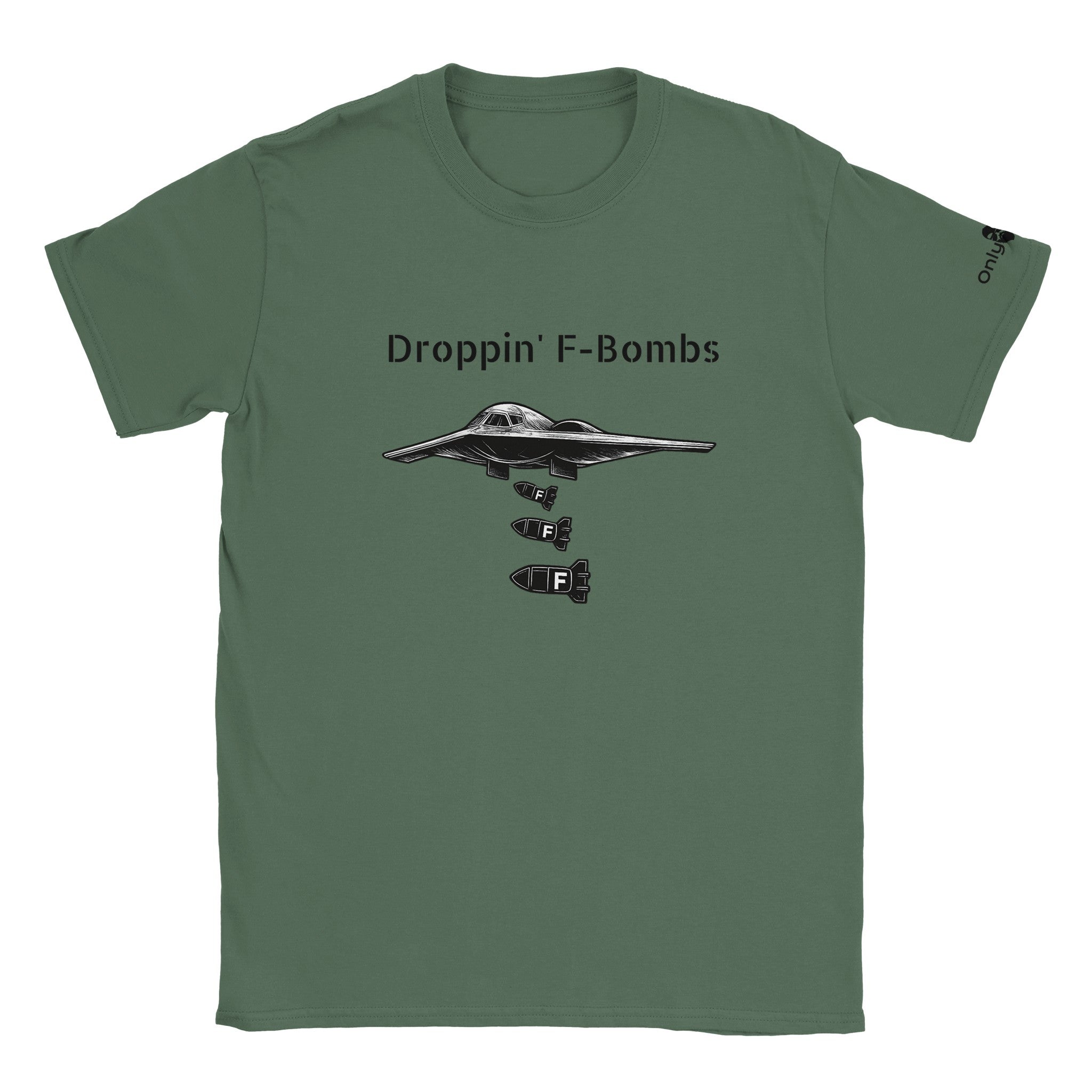 Droppin' F - Bombs In Style – Only Dads T-Shirt - Only Dads USA - 893ae806 - 1e16 - 4b35 - 98e4 - f69dd1d4ed44