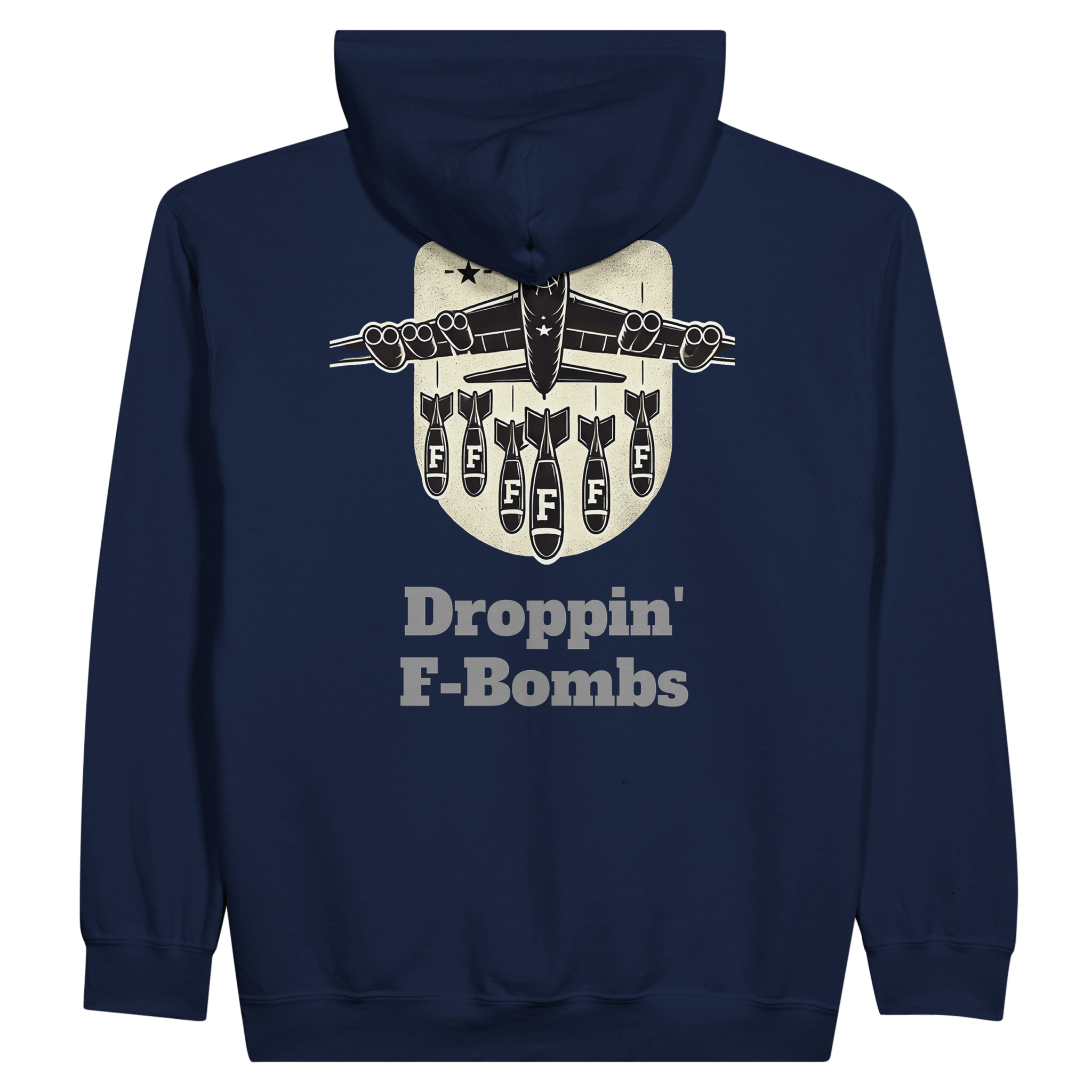 Droppin' F - Bombs Zip Hoodie - Only Dads - Only Dads USA - 1ab1f8b2 - b7f3 - 4c00 - 88bd - 63f2d4c531fe