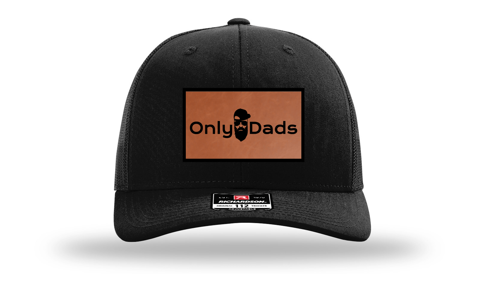 Only Dads Richardson 112 Trucker Hat - Front Logo Patch – trucker hat for men from Only Dads USA