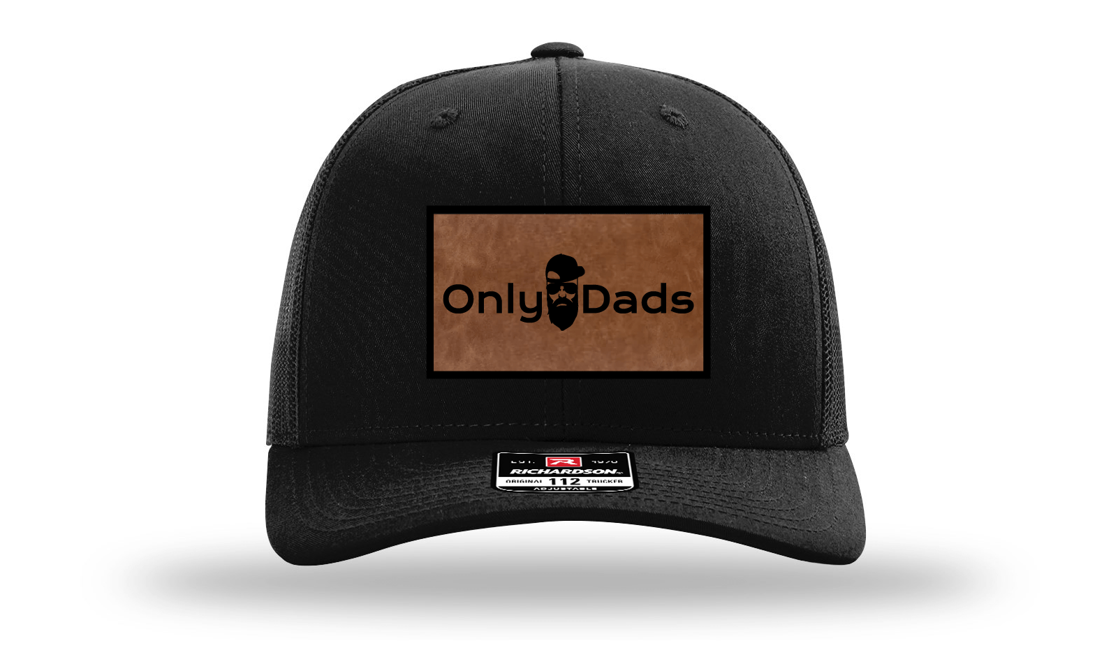 Only Dads Richardson 112 Trucker Hat - Front Logo Patch – trucker hat for men from Only Dads USA