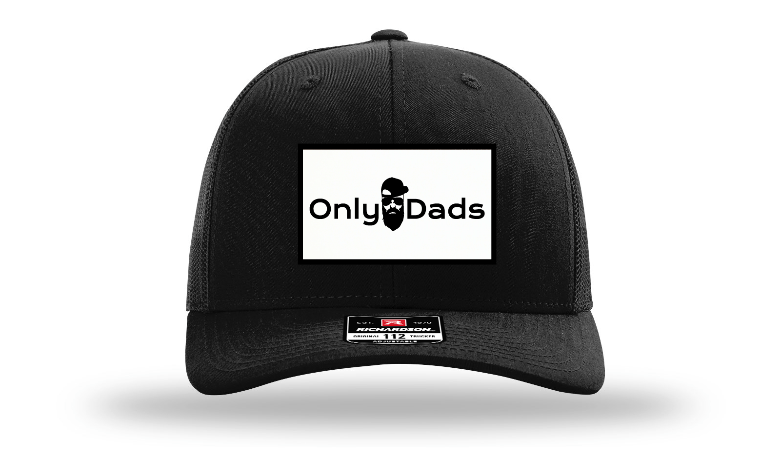 Only Dads Richardson 112 Trucker Hat - Front Logo Patch – trucker hat for men from Only Dads USA