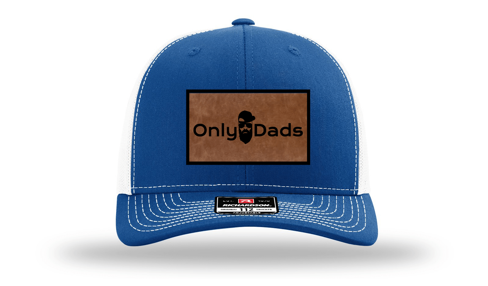 Only Dads Richardson 112 Trucker Hat - Front Logo Patch – trucker hat for men from Only Dads USA