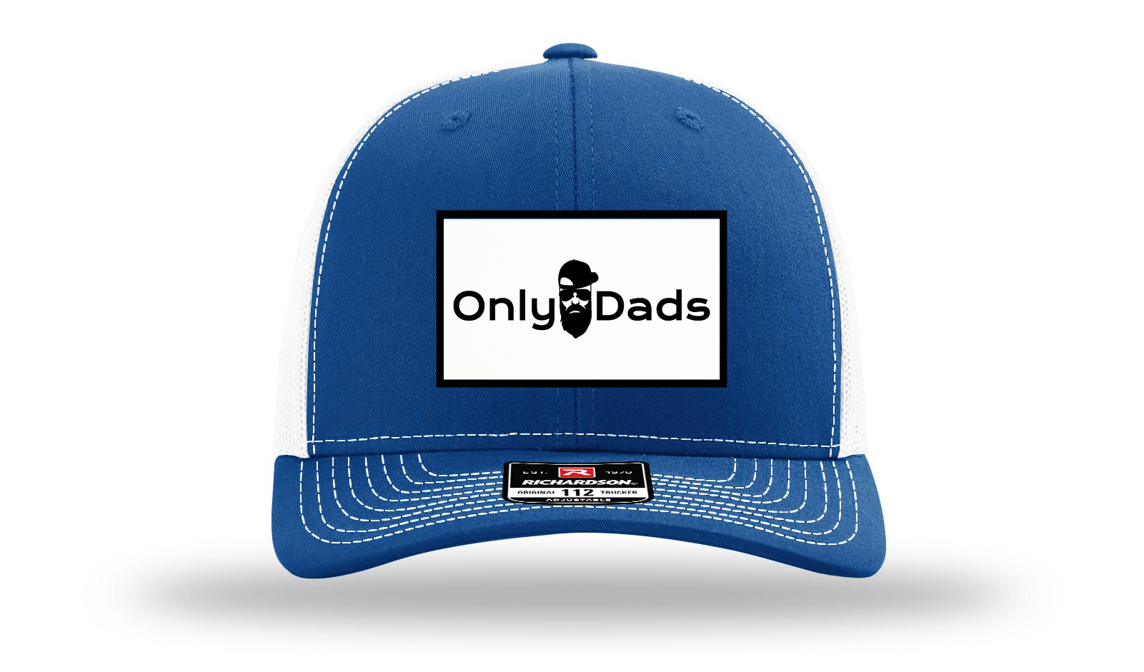 Only Dads Richardson 112 Trucker Hat - Front Logo Patch – trucker hat for men from Only Dads USA