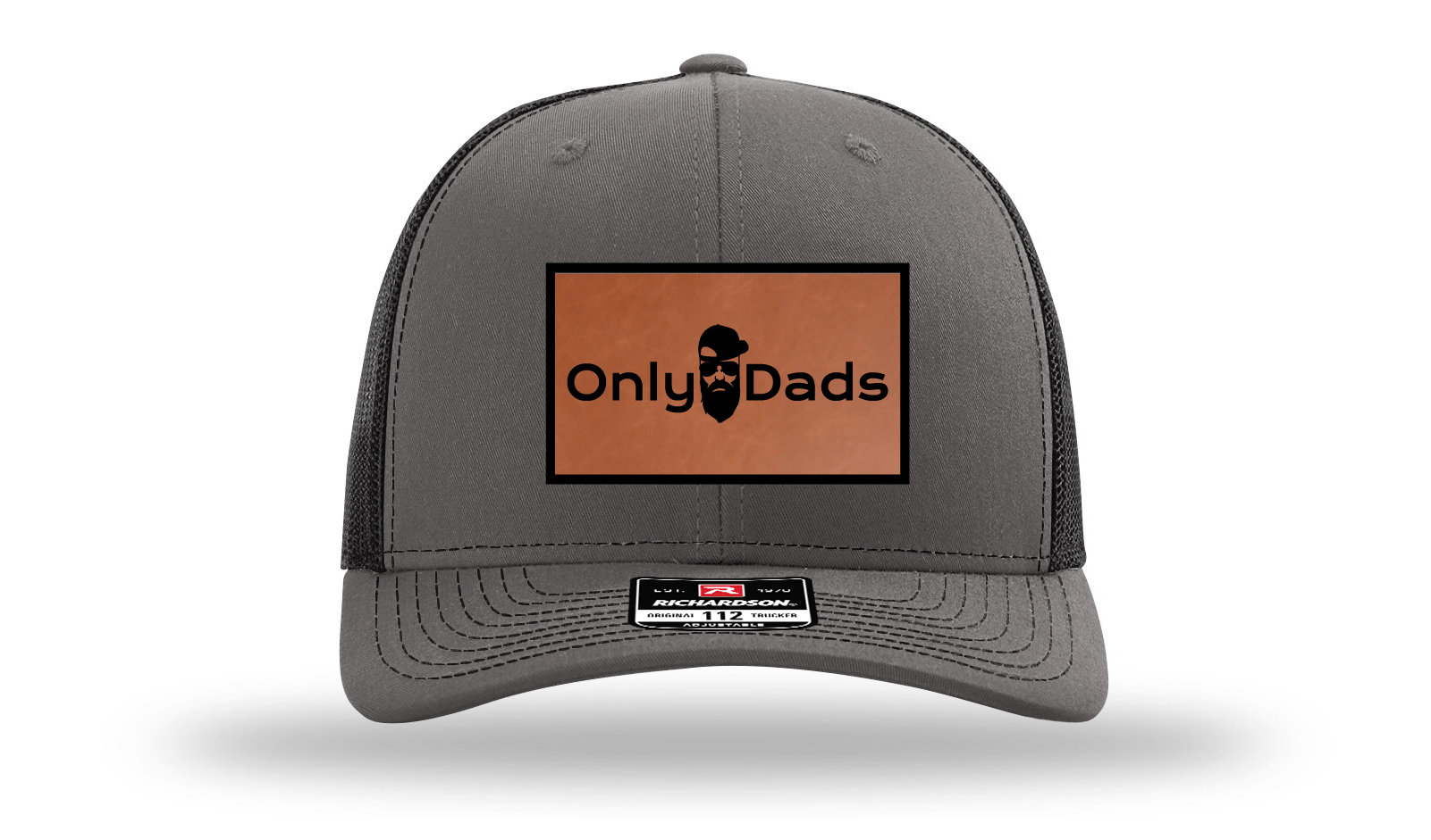 Only Dads Richardson 112 Trucker Hat - Front Logo Patch – trucker hat for men from Only Dads USA