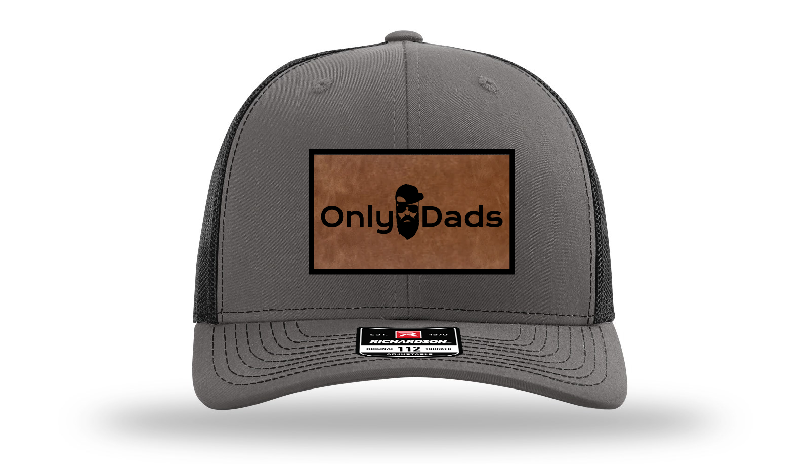 Only Dads Richardson 112 Trucker Hat - Front Logo Patch