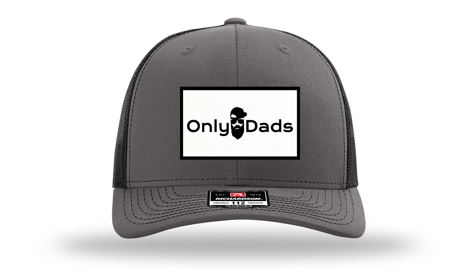 Only Dads Richardson 112 Trucker Hat - Front Logo Patch