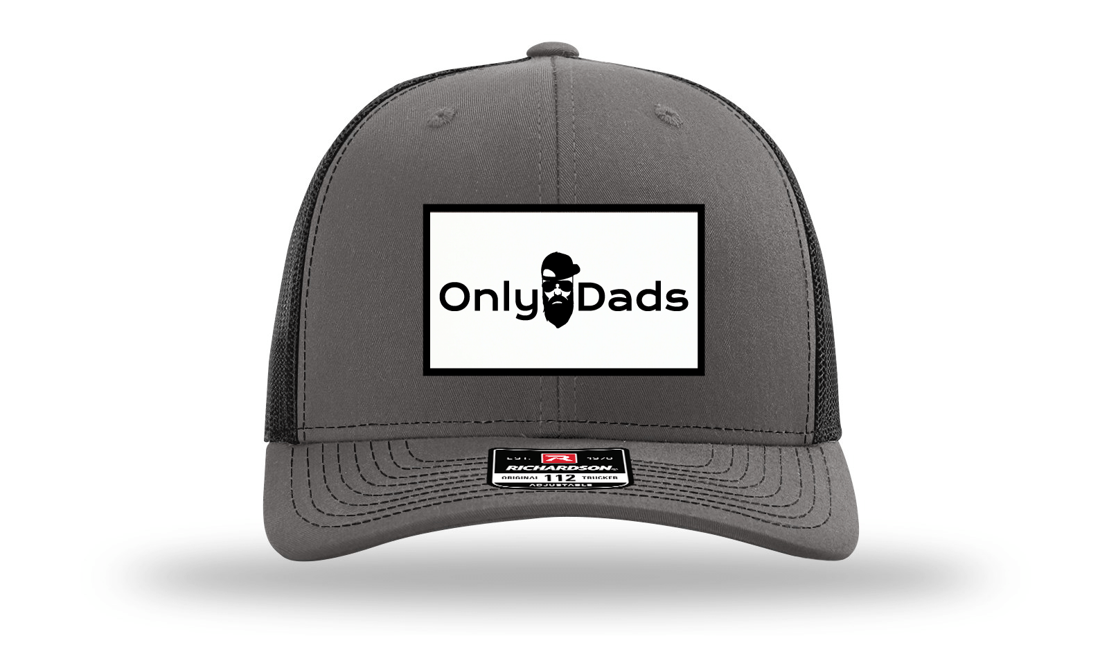 Only Dads Richardson 112 Trucker Hat - Front Logo Patch - Only Dads USA - 682798631dbd0