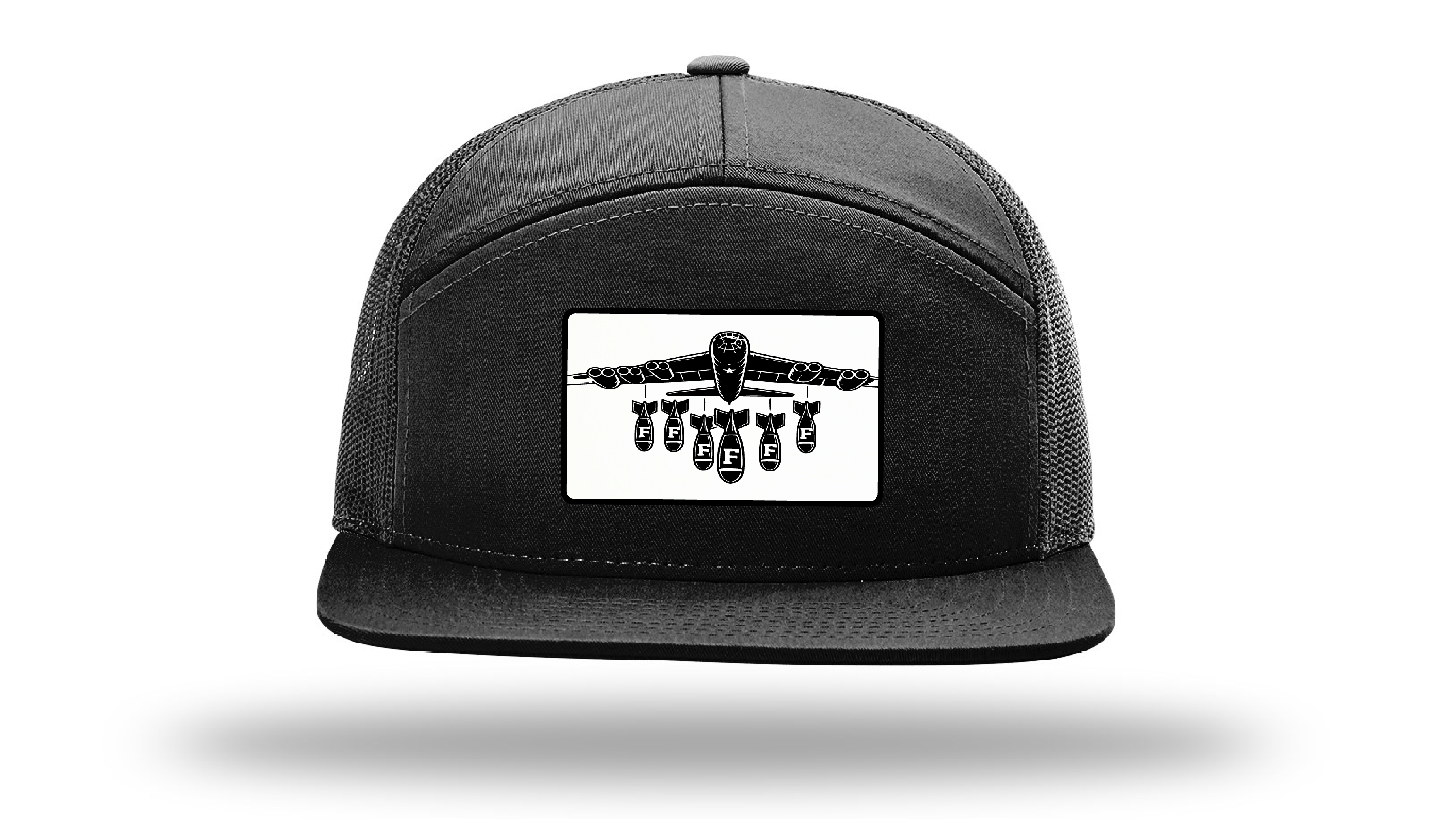 Only Dads - F Bomb -7 Panel Trucker Hat