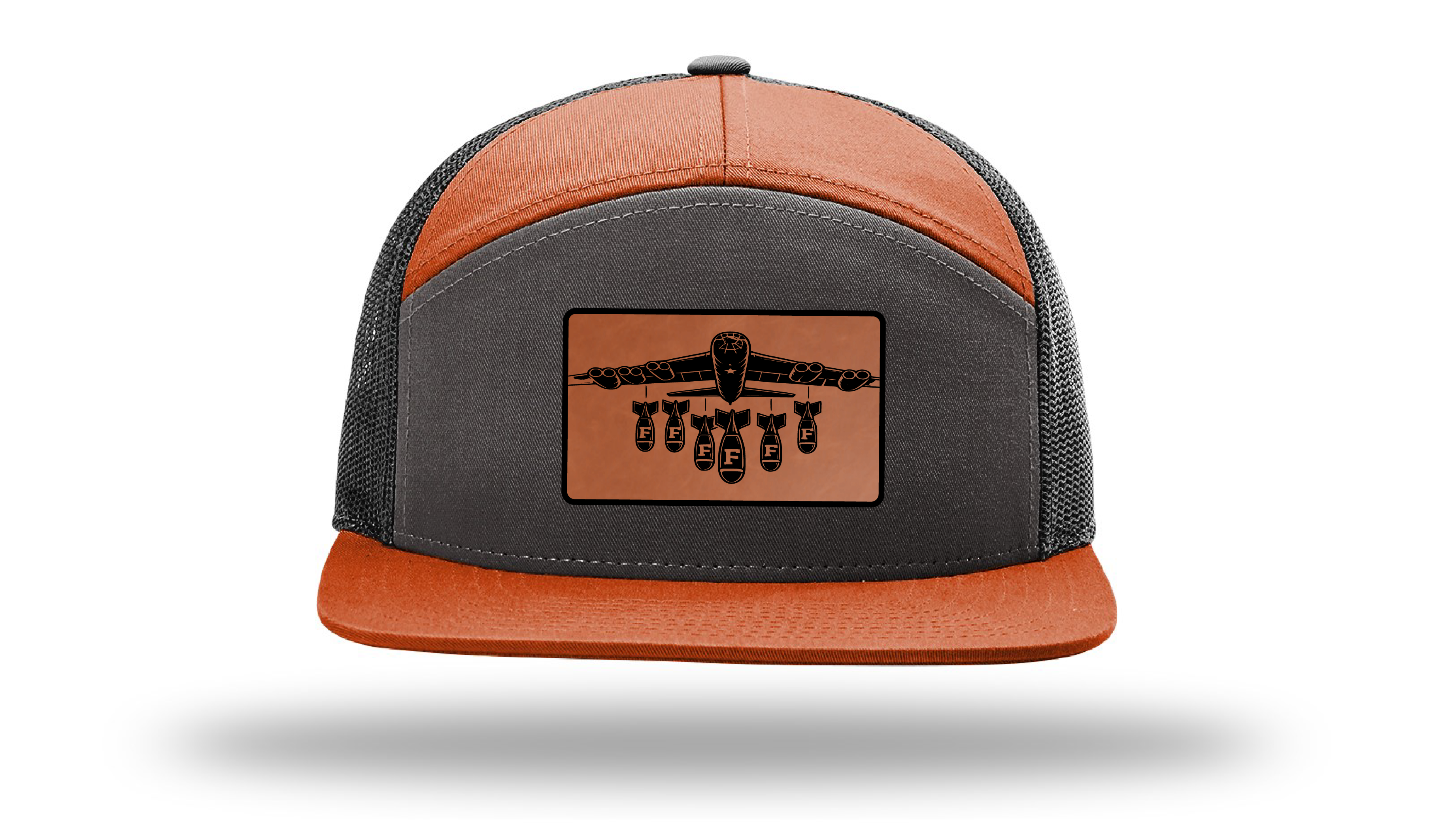 Only Dads - F Bomb -7 Panel Trucker Hat