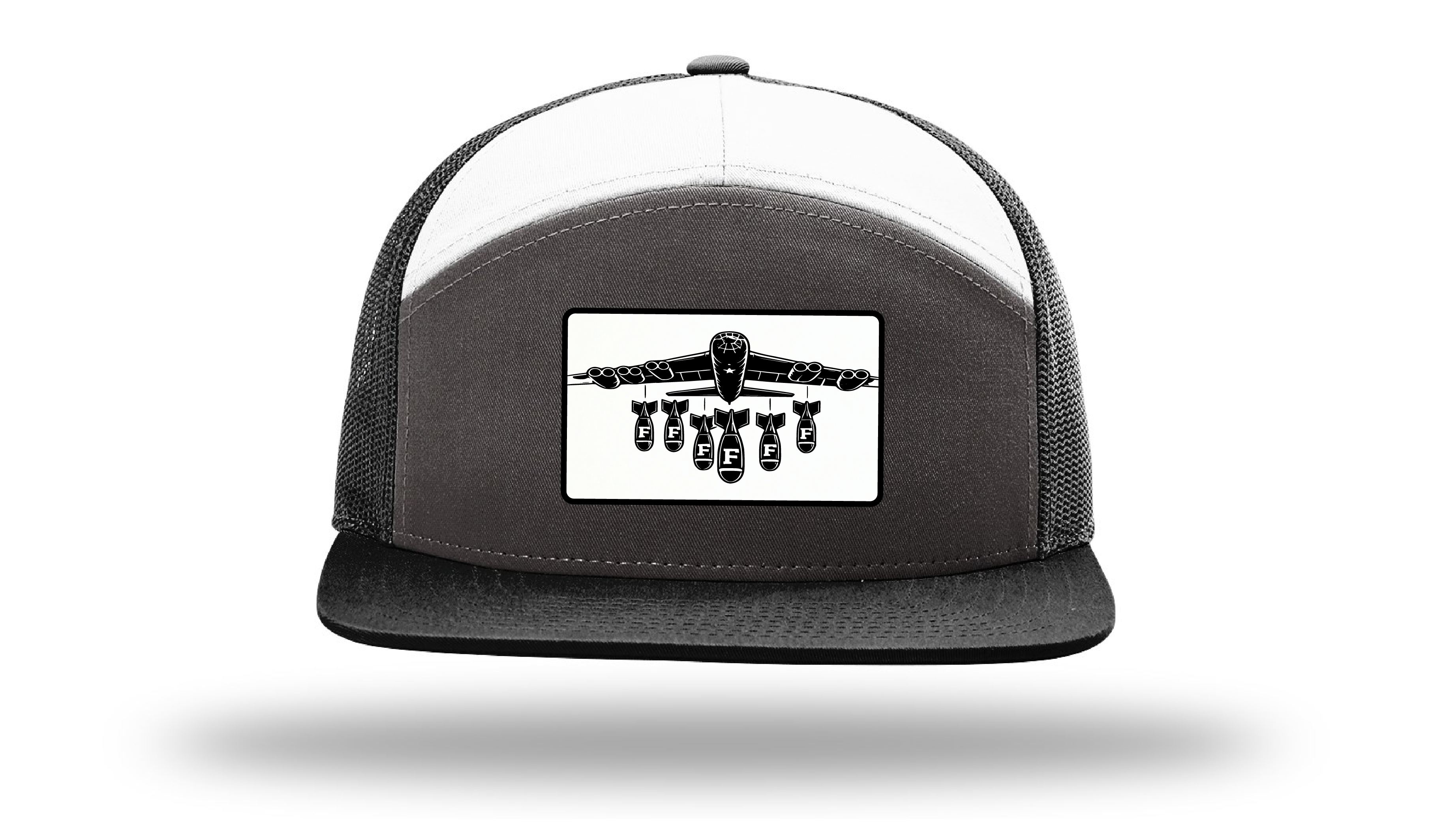 Only Dads - F Bomb -7 Panel Trucker Hat