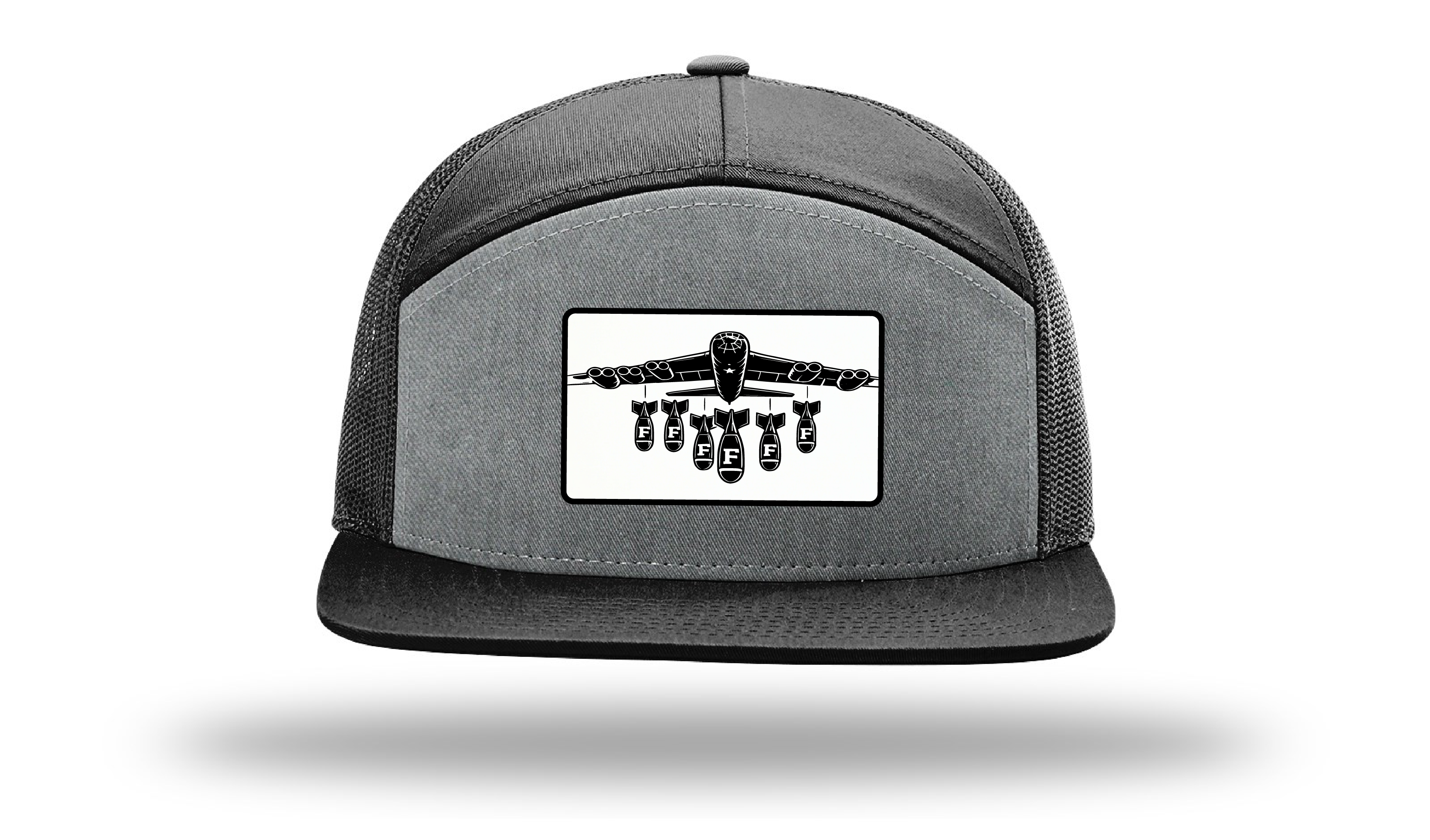 Only Dads - F Bomb -7 Panel Trucker Hat