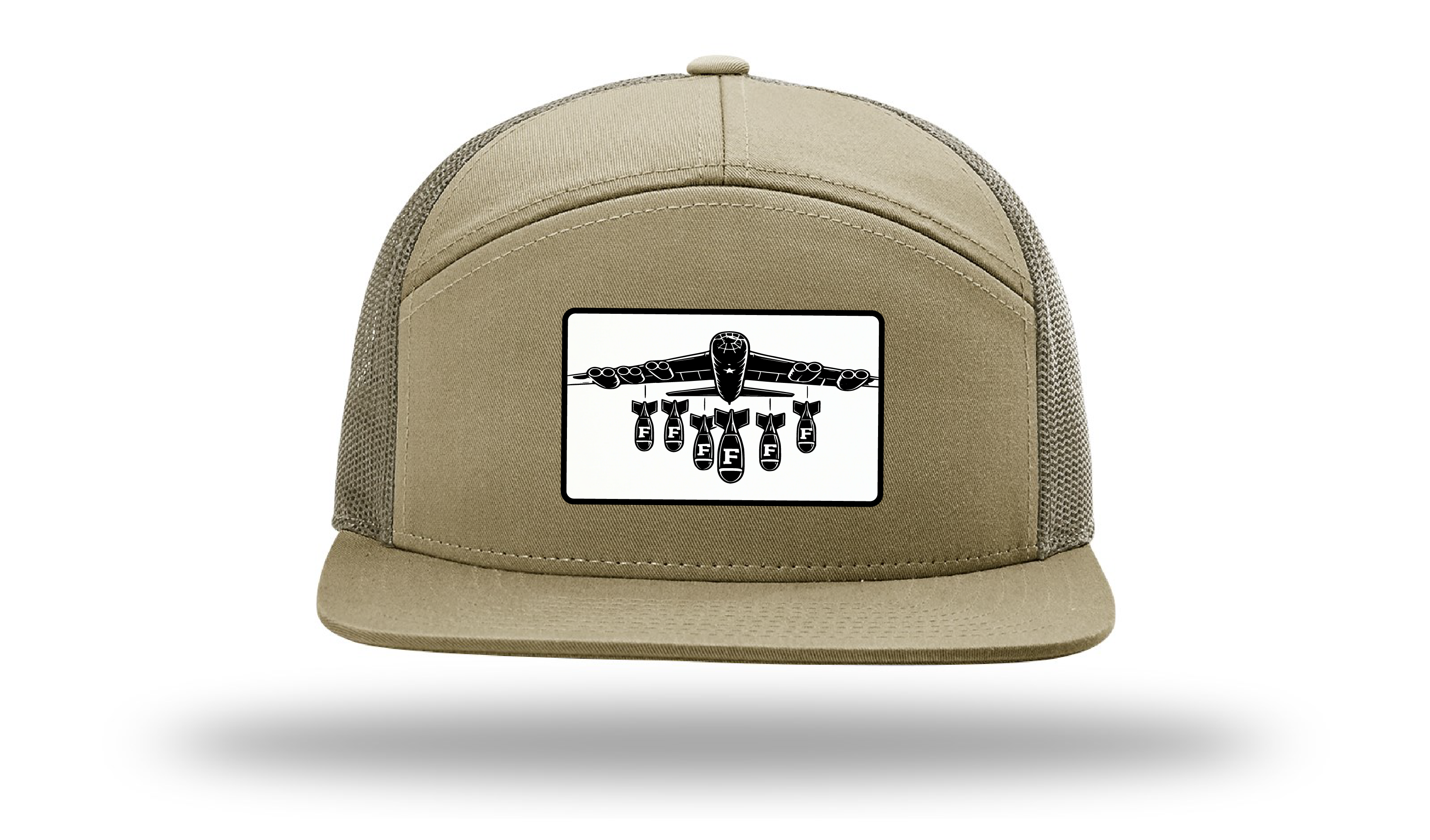 Only Dads - F Bomb -7 Panel Trucker Hat