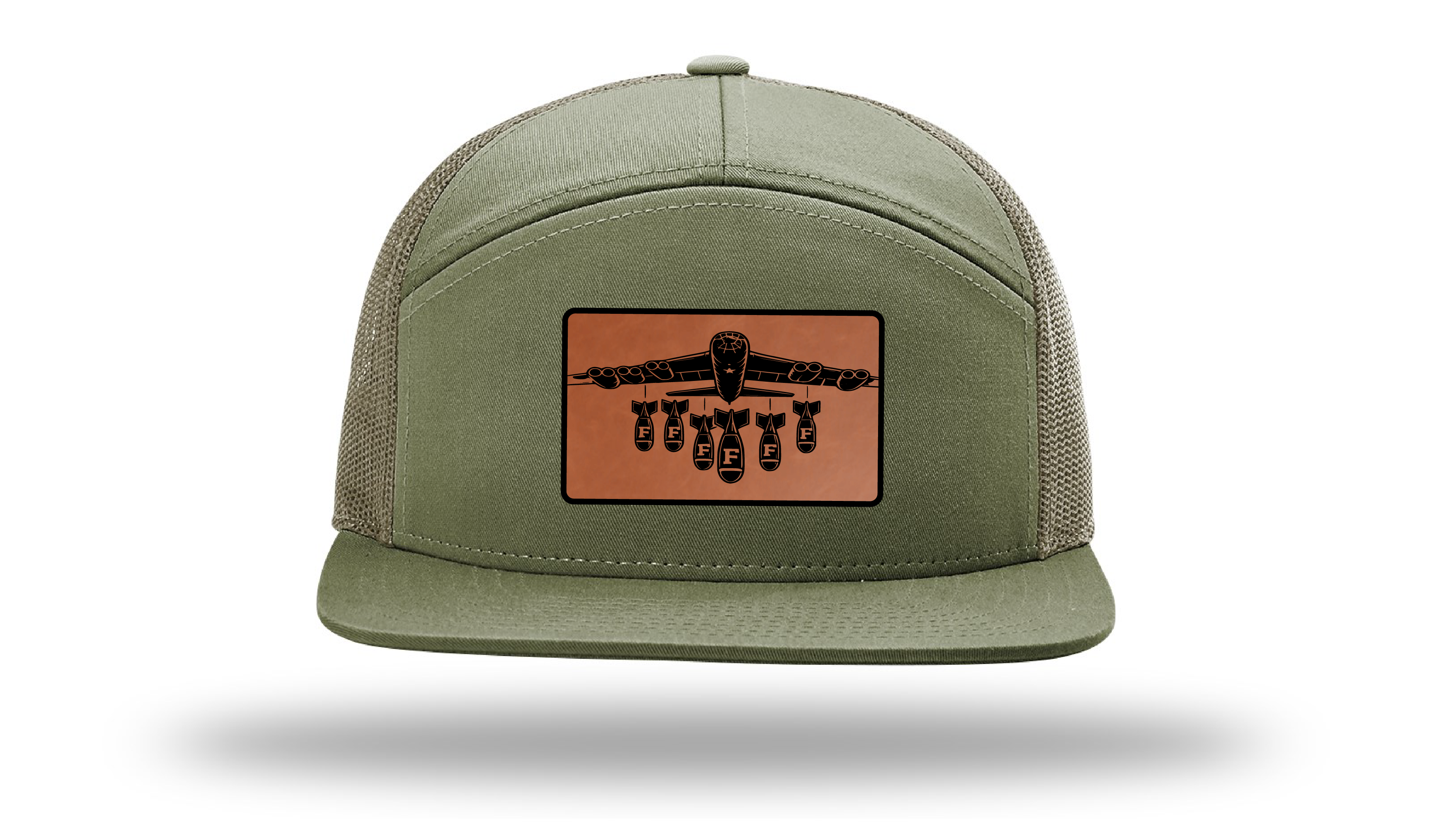Only Dads - F Bomb -7 Panel Trucker Hat