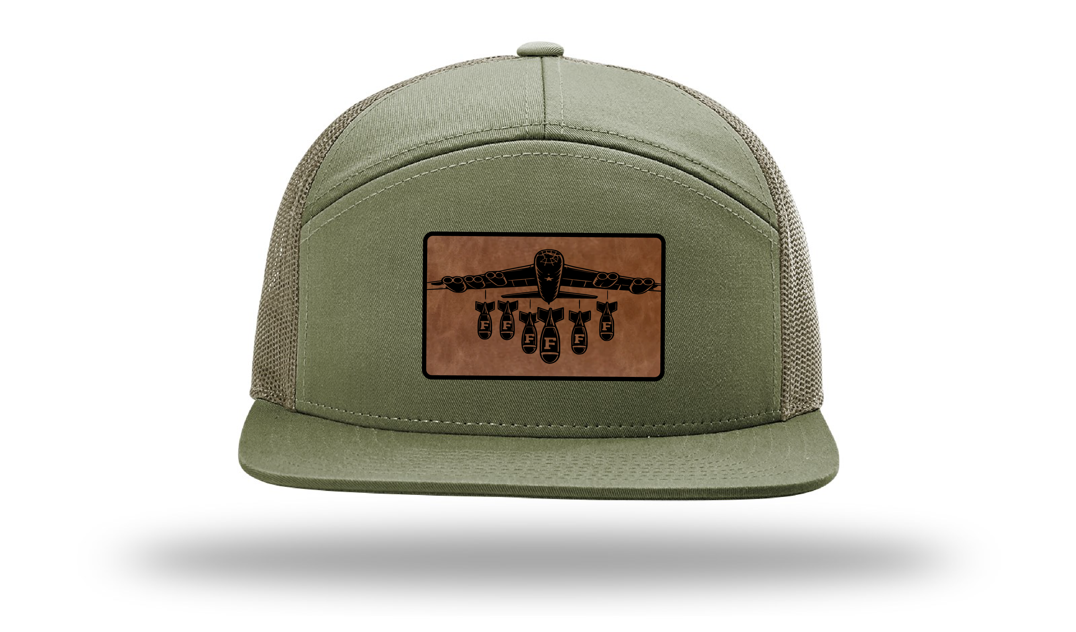 Only Dads - F Bomb -7 Panel Trucker Hat