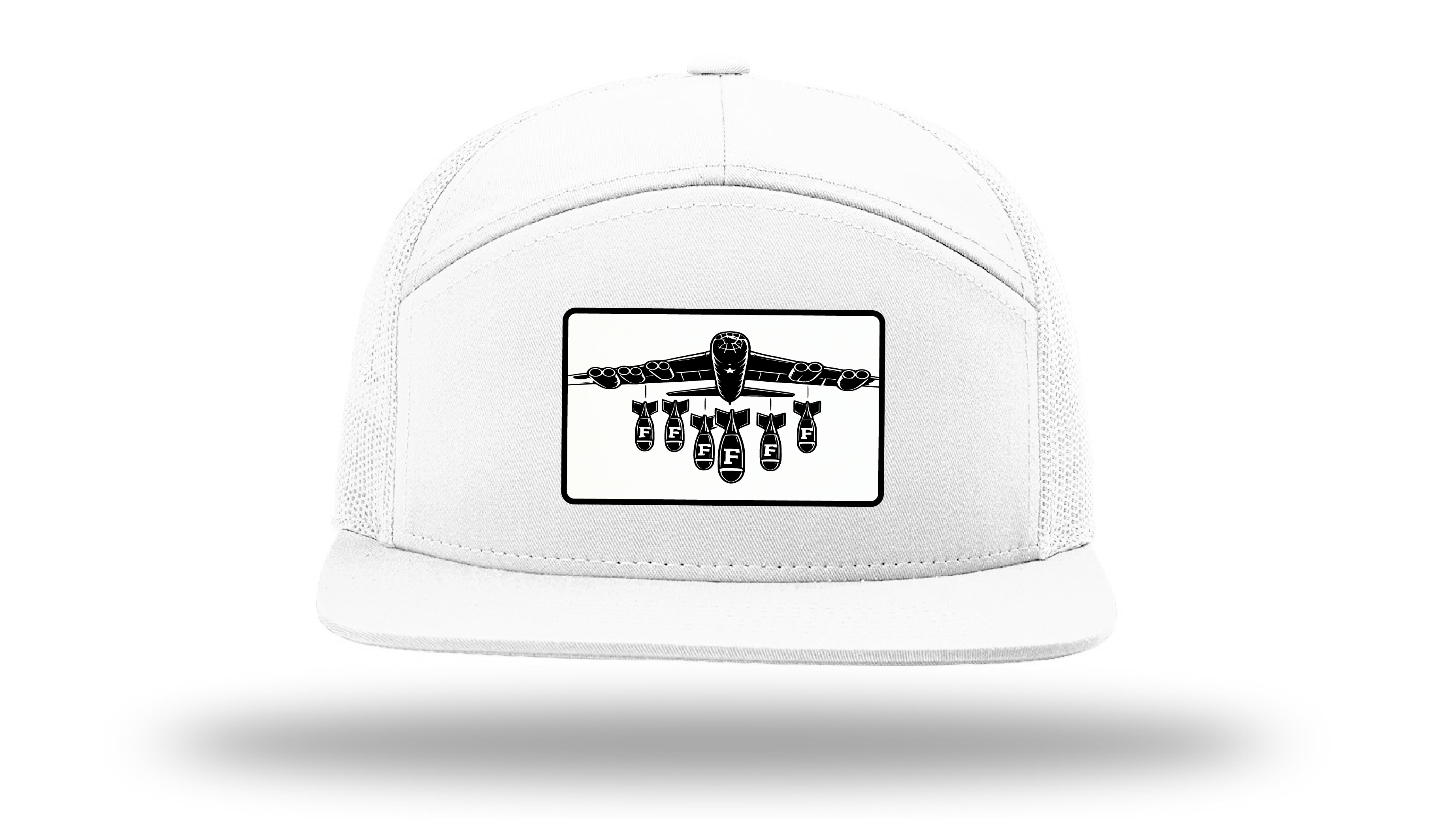 Only Dads - F Bomb -7 Panel Trucker Hat