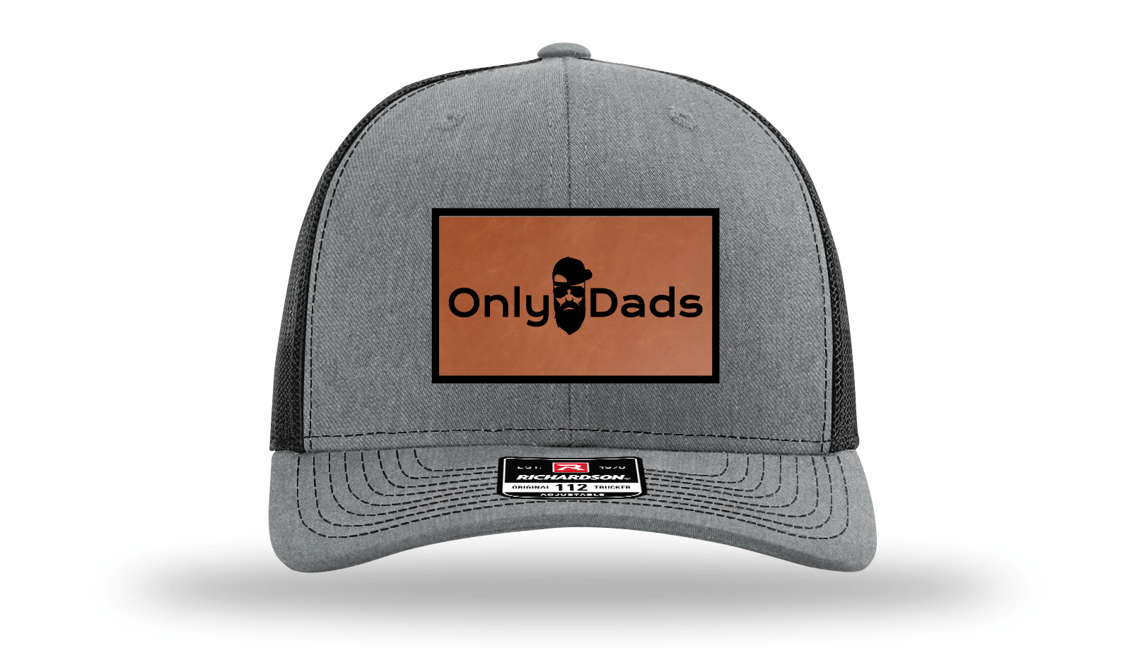 Only Dads Richardson 112 Trucker Hat - Front Logo Patch – trucker hat for men from Only Dads USA