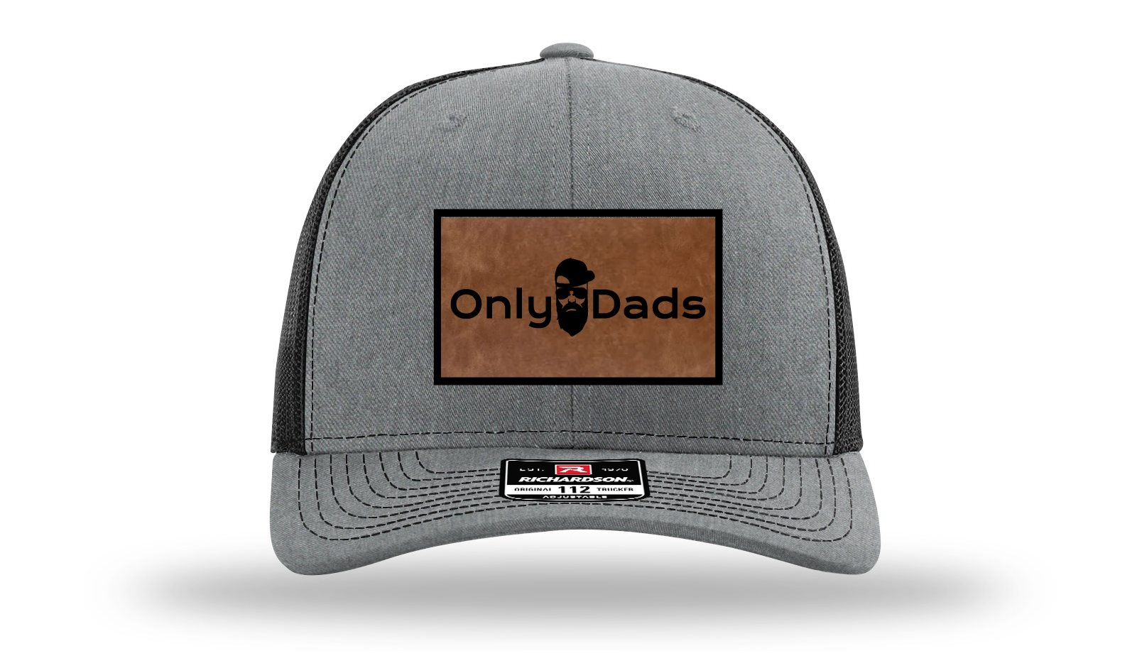 Only Dads Richardson 112 Trucker Hat - Front Logo Patch