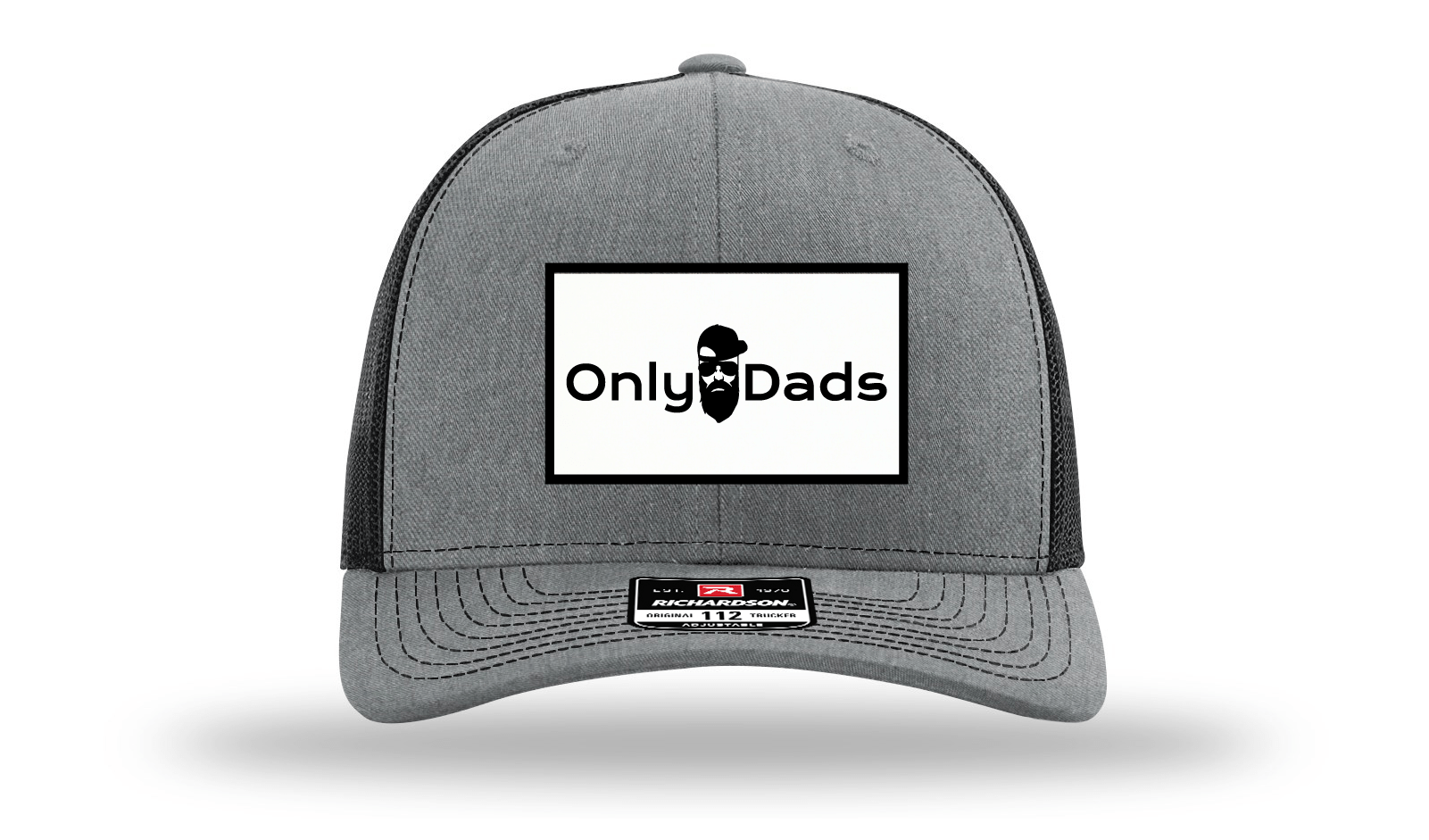 Only Dads Richardson 112 Trucker Hat - Front Logo Patch – trucker hat for men from Only Dads USA