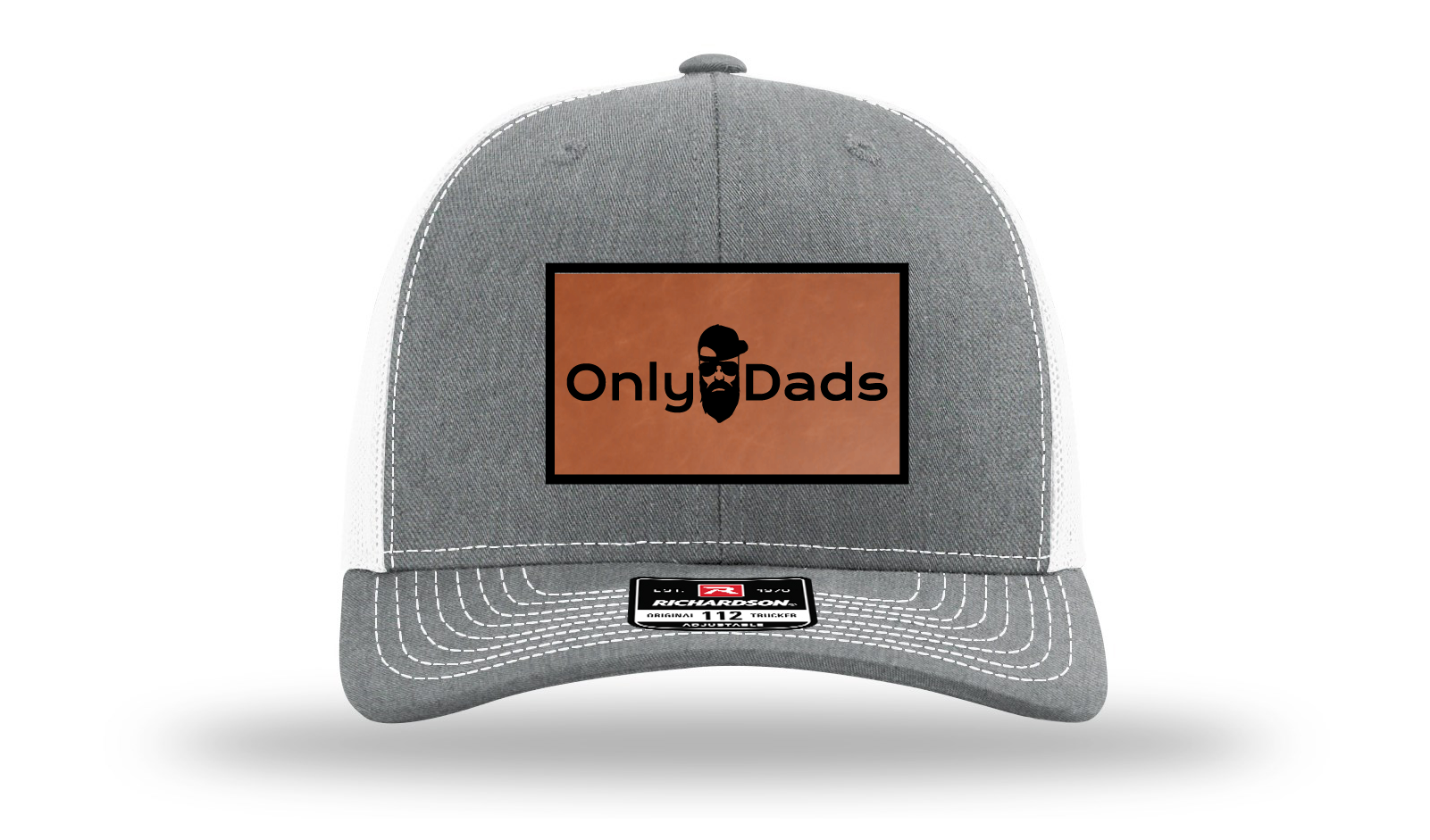 Only Dads Richardson 112 Trucker Hat - Front Logo Patch