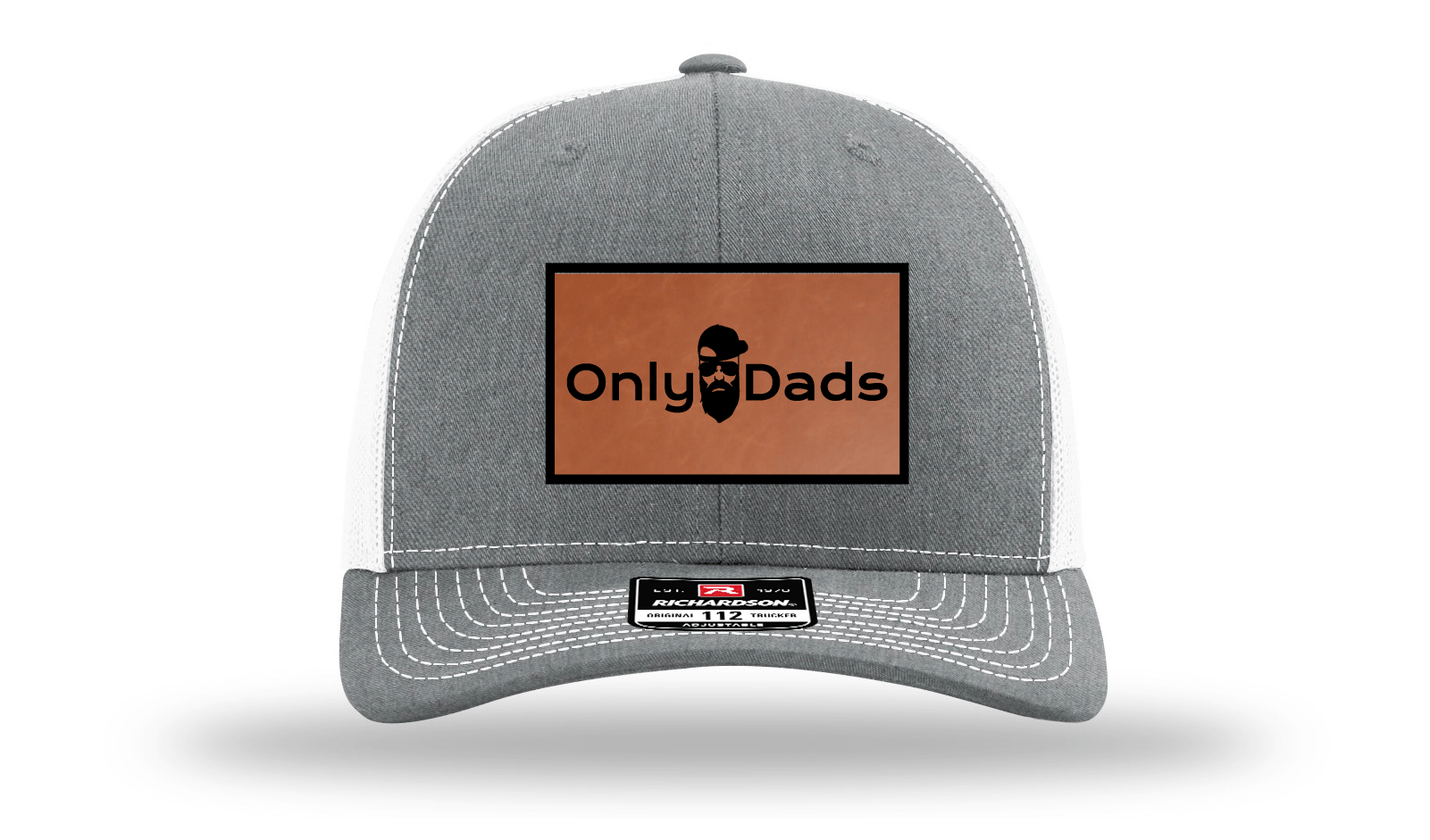 Only Dads Richardson 112 Trucker Hat - Front Logo Patch – trucker hat for men from Only Dads USA