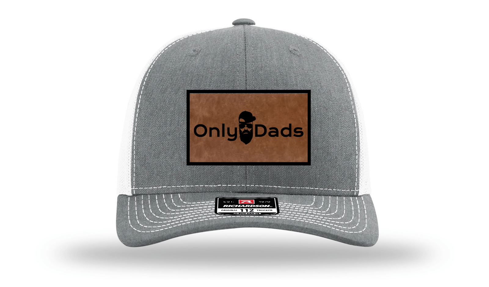 Only Dads Richardson 112 Trucker Hat - Front Logo Patch – trucker hat for men from Only Dads USA