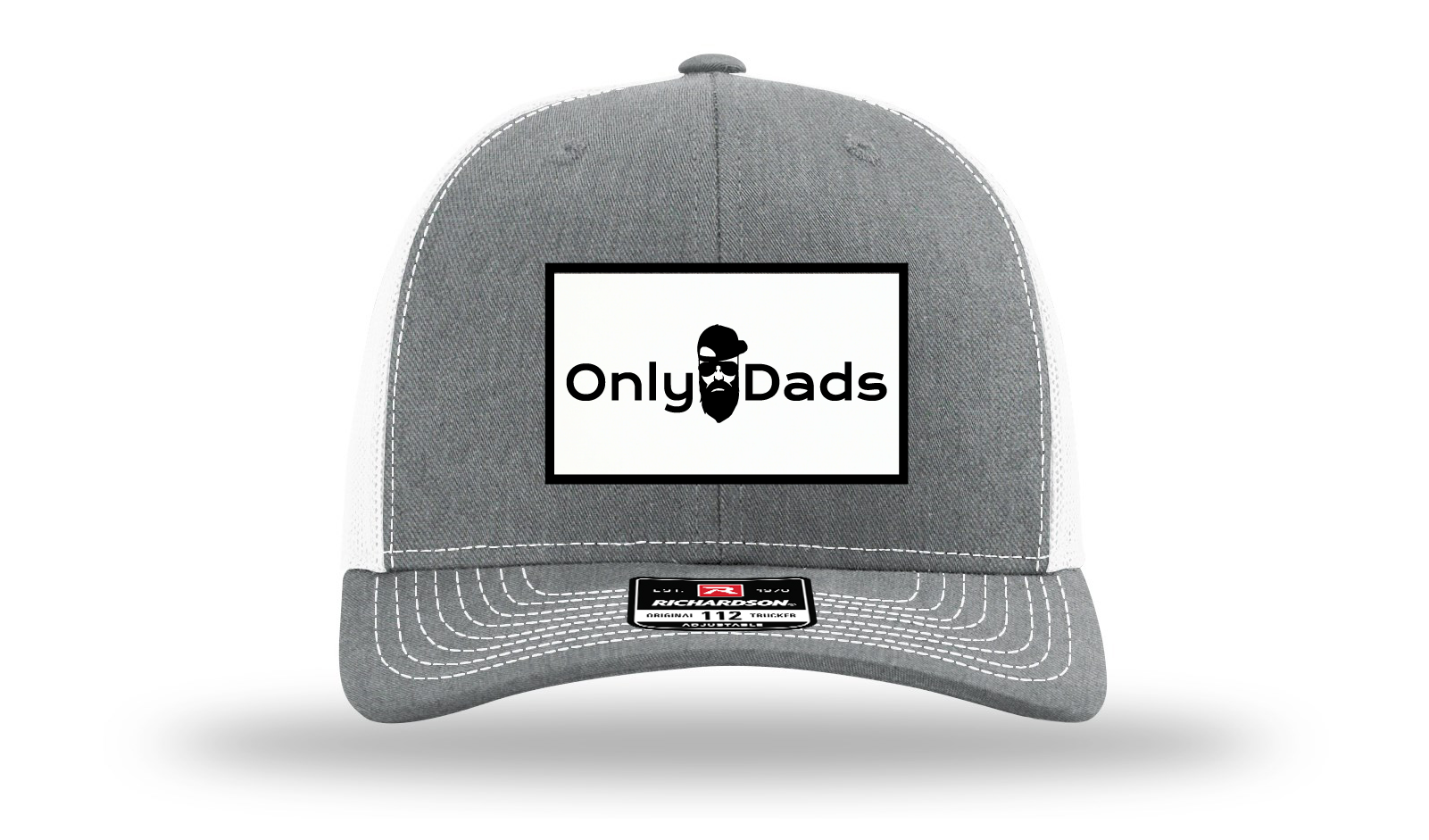 Only Dads Richardson 112 Trucker Hat - Front Logo Patch