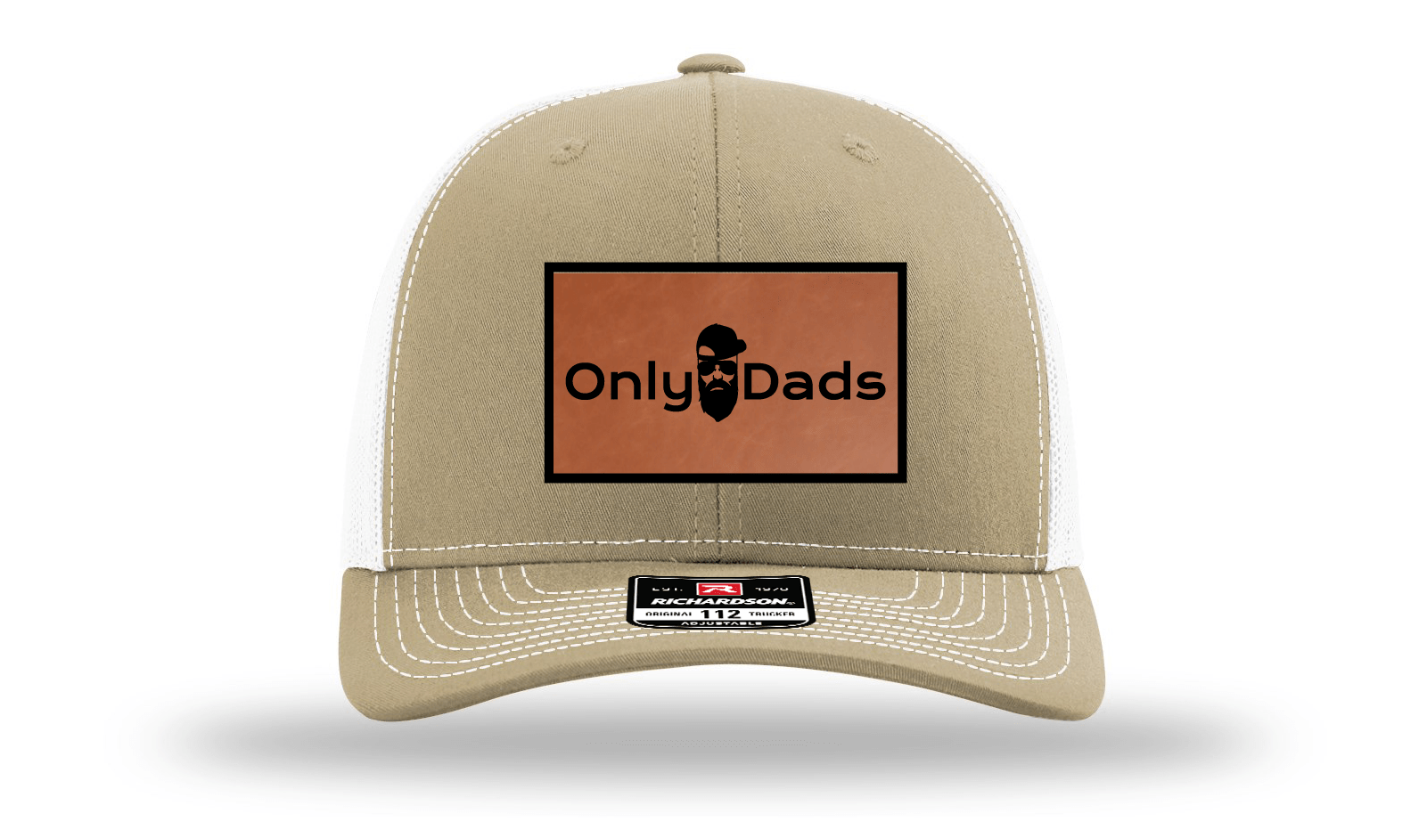 Only Dads Richardson 112 Trucker Hat - Front Logo Patch – trucker hat for men from Only Dads USA