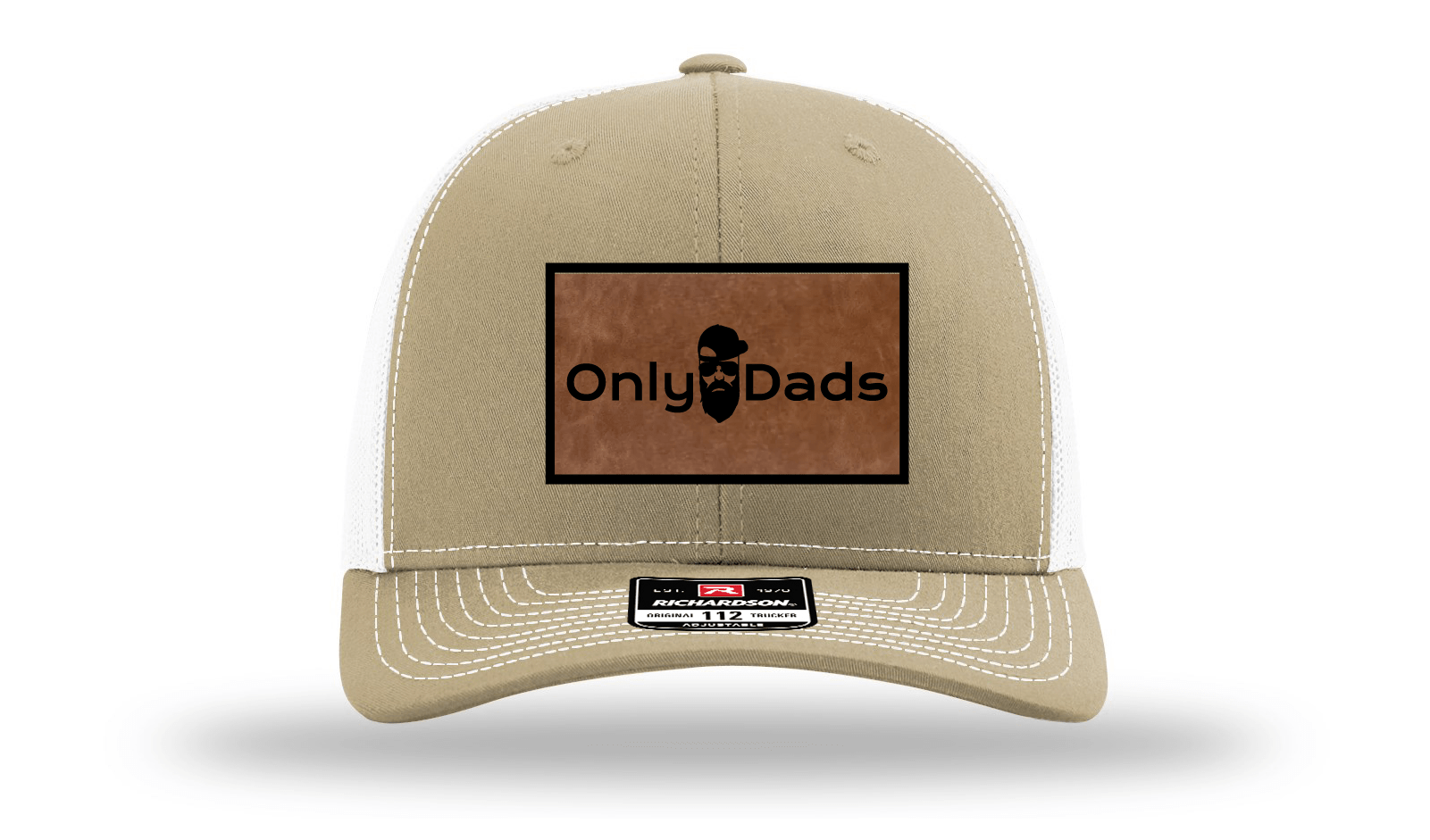 Only Dads Richardson 112 Trucker Hat - Front Logo Patch - Only Dads USA - 682798685ad1a