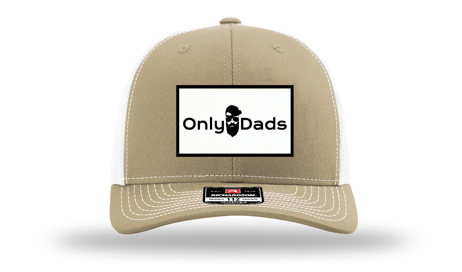 Only Dads Richardson 112 Trucker Hat - Front Logo Patch - Only Dads USA - 68279868f0f50