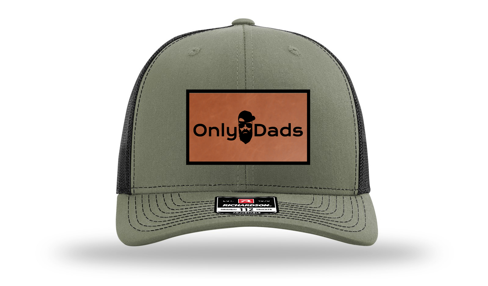 Only Dads Richardson 112 Trucker Hat - Front Logo Patch
