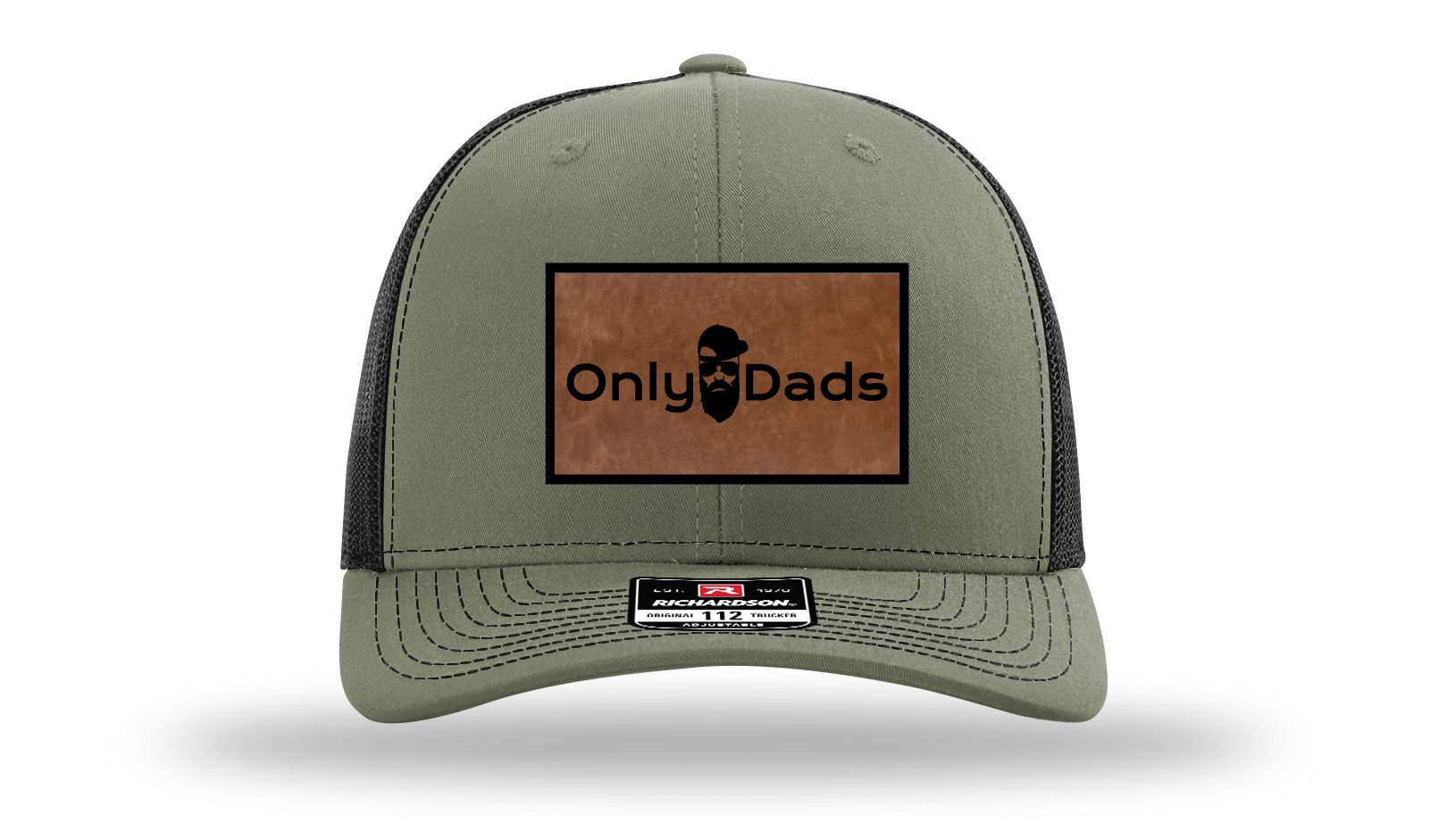 Only Dads Richardson 112 Trucker Hat - Front Logo Patch