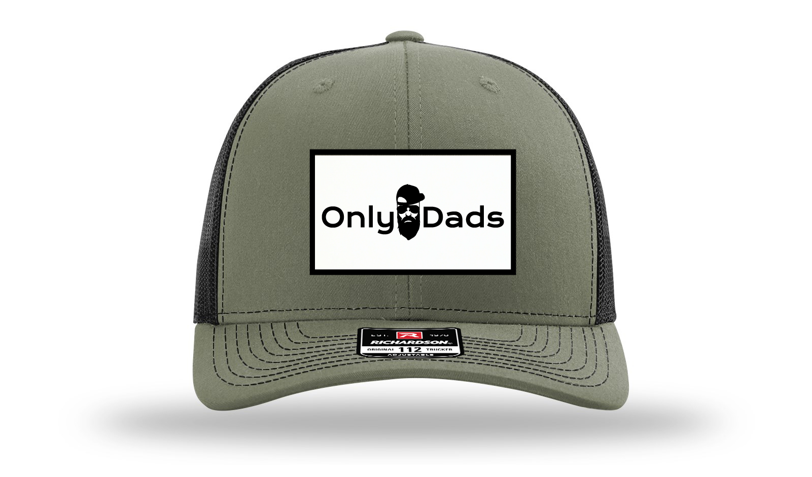 Only Dads Richardson 112 Trucker Hat - Front Logo Patch