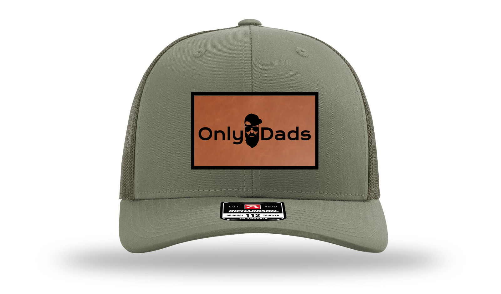 Only Dads Richardson 112 Trucker Hat - Front Logo Patch