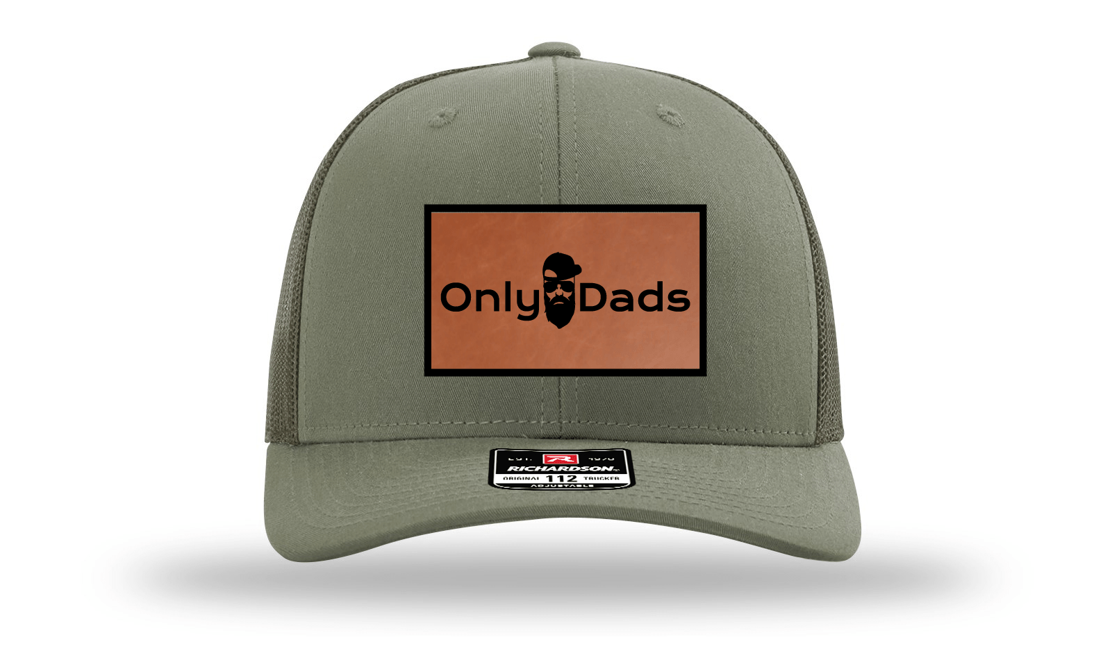 Only Dads Richardson 112 Trucker Hat - Front Logo Patch – trucker hat for men from Only Dads USA