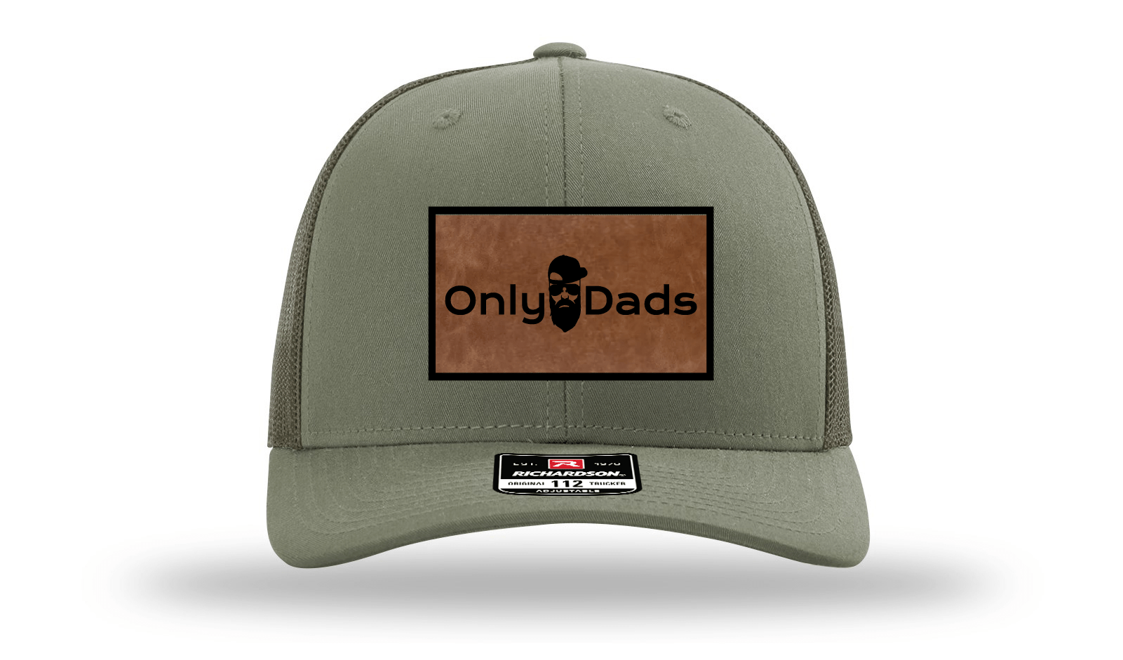 Only Dads Richardson 112 Trucker Hat - Front Logo Patch – trucker hat for men from Only Dads USA