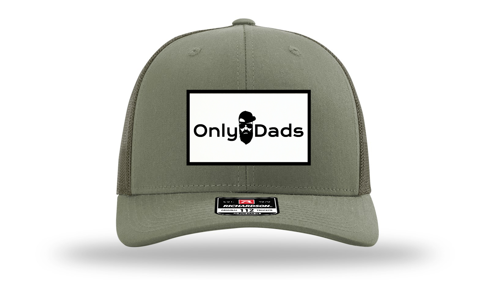 Only Dads Richardson 112 Trucker Hat - Front Logo Patch