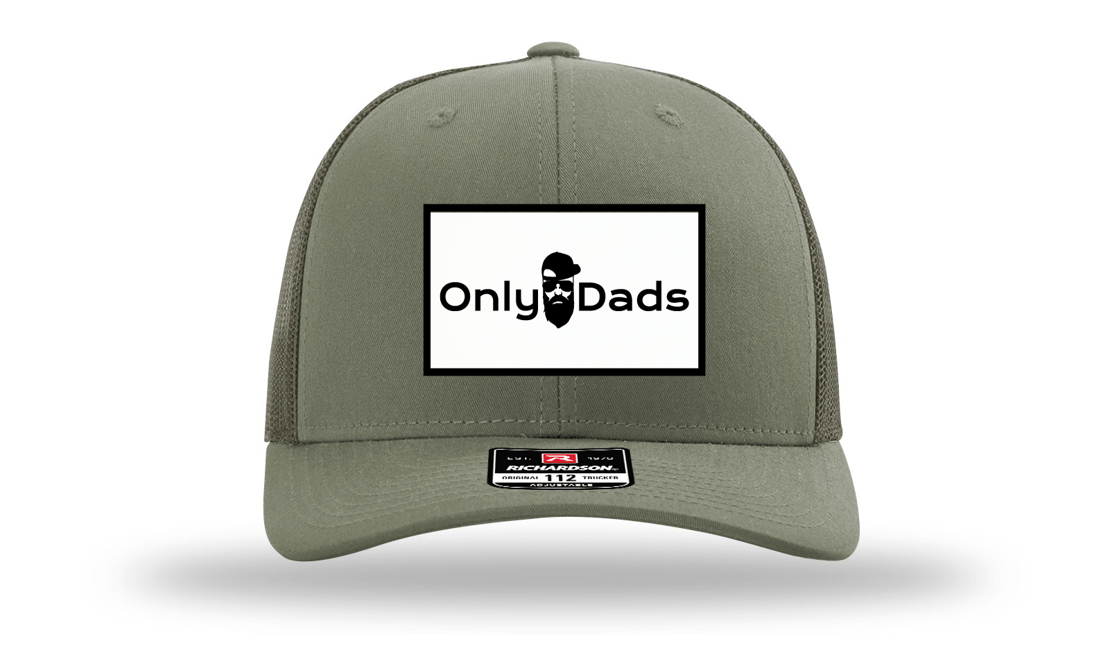 Only Dads Richardson 112 Trucker Hat - Front Logo Patch – trucker hat for men from Only Dads USA