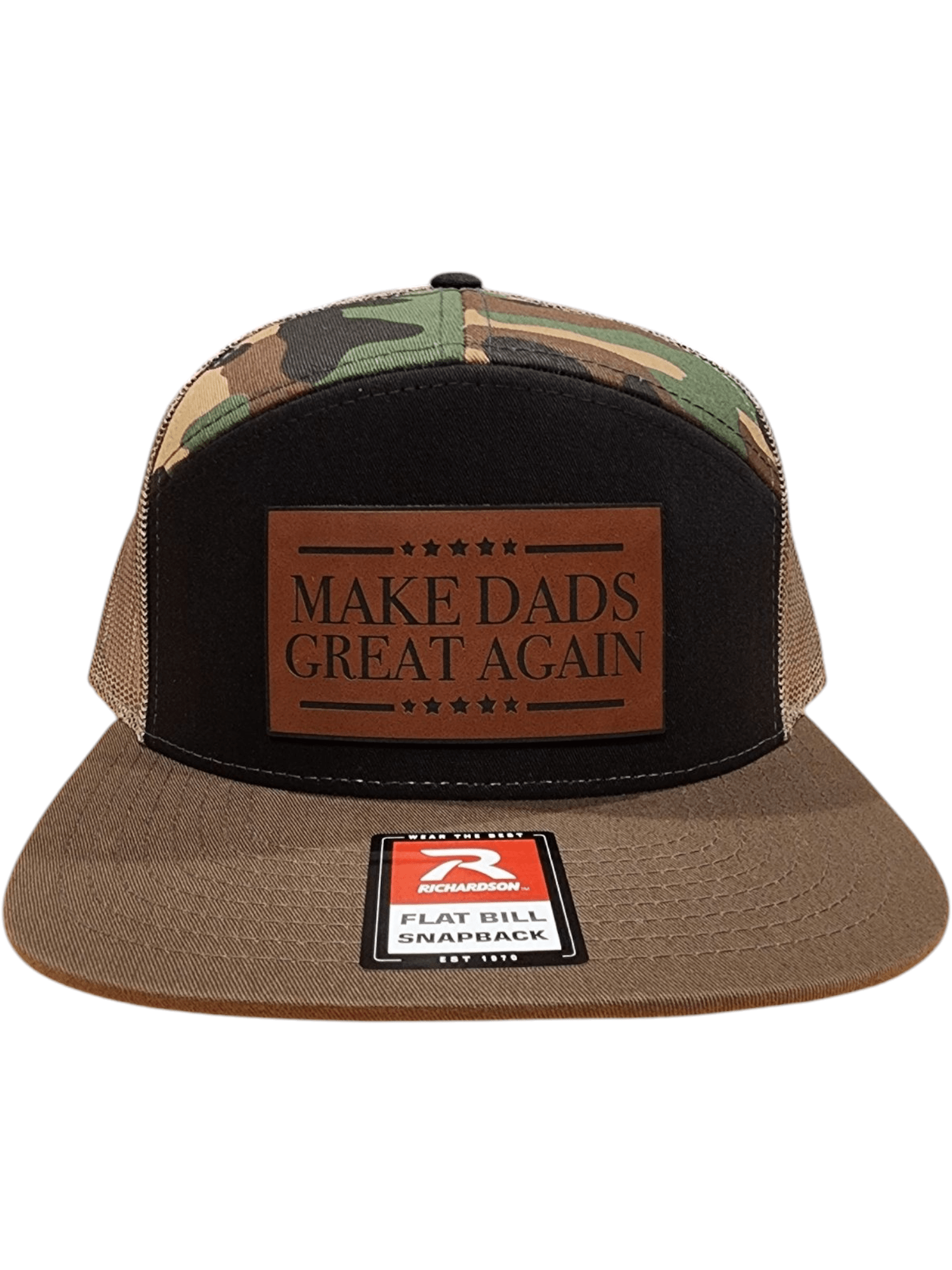 Make Dads Great Again 7 Panel Trucker Hat – trucker hat for men from Only Dads USA