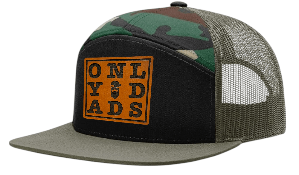 Word Search 7 Panel Trucker Hat – trucker hat for men from Only Dads USA