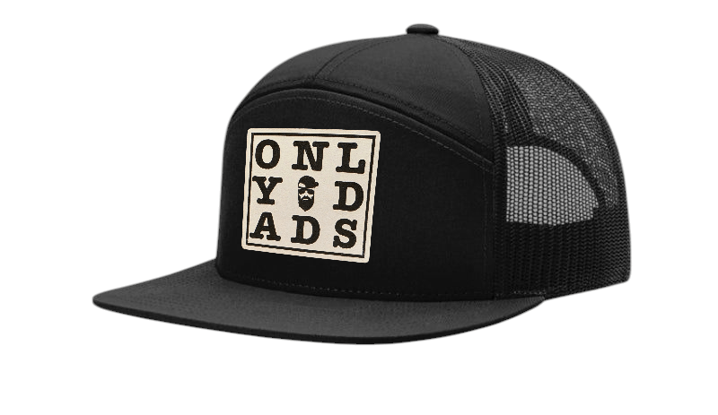 Word Search 7 Panel Trucker Hat – trucker hat for men from Only Dads USA