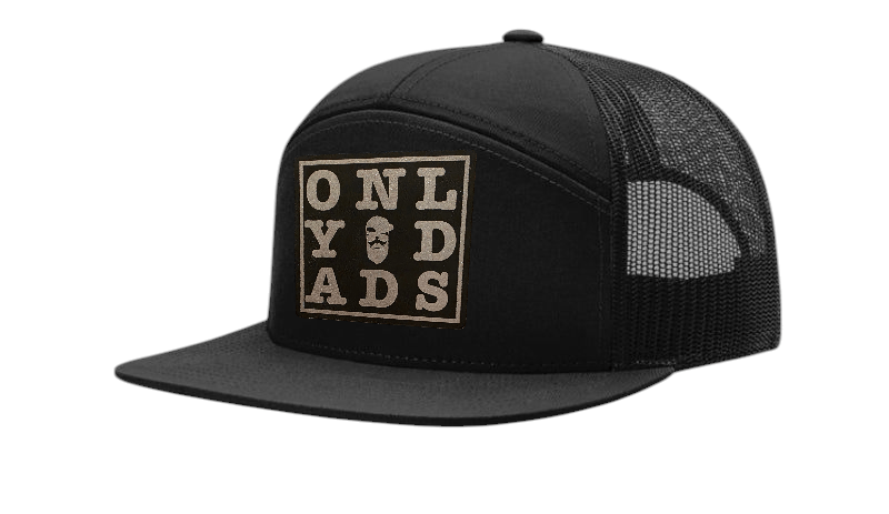 Word Search 7 Panel Trucker Hat – trucker hat for men from Only Dads USA