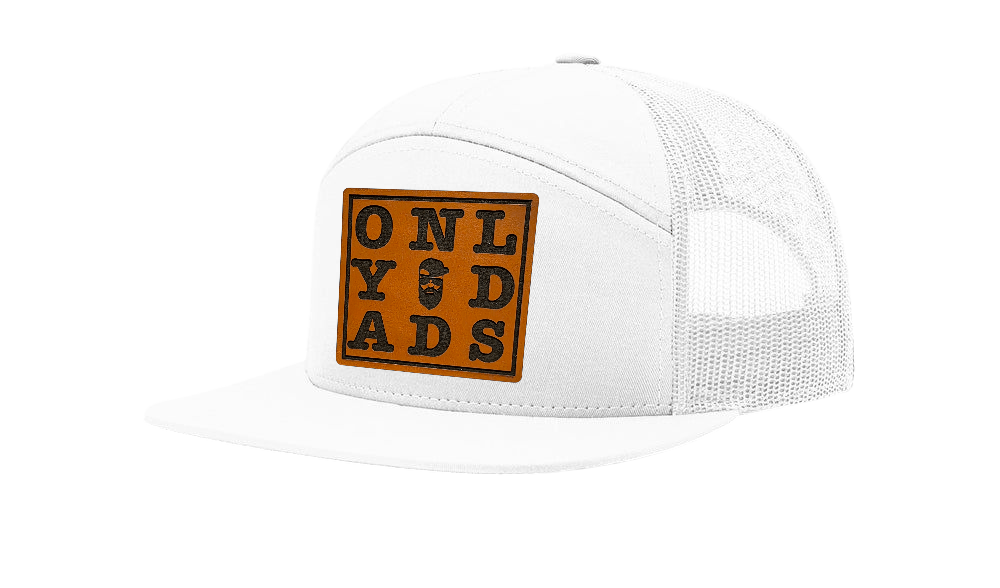 Word Search 7 Panel Trucker Hat – trucker hat for men from Only Dads USA