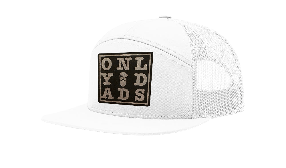 Word Search 7 Panel Trucker Hat – trucker hat for men from Only Dads USA