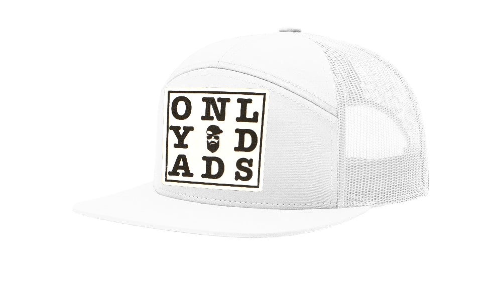 Word Search 7 Panel Trucker Hat – trucker hat for men from Only Dads USA