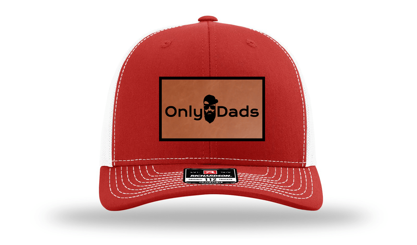 Only Dads Richardson 112 Trucker Hat - Front Logo Patch – trucker hat for men from Only Dads USA